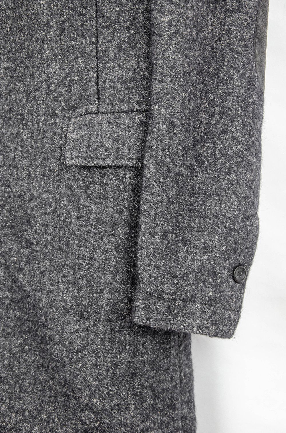 hannes roether Hannes Roether Wool Tweed Coat w/ Leather Elbow Patches – S Size US S / EU 44-46 / 1 - 4 Thumbnail