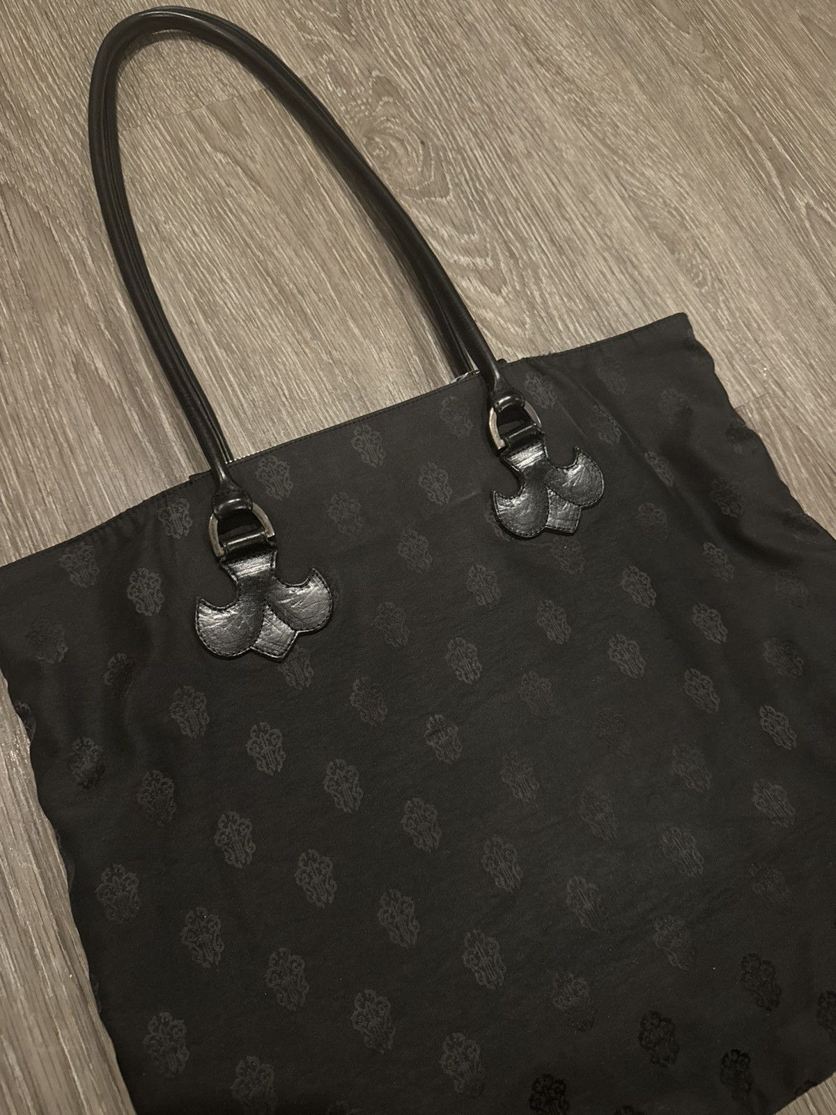 Chrome Hearts Chrome Hearts Vintage Dagger Motif Nylon Tote Bag Size ONE SIZE - 2 Thumbnail