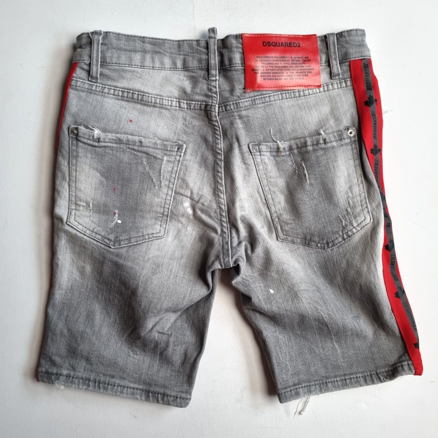 Dsquared2 Dsquared2 Cool Guy Distressed Denim Shorts Size US 28 / EU 44 - 2 Thumbnail