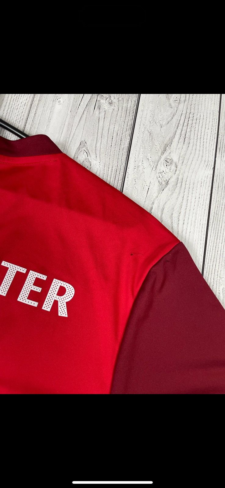 Nike Vintage Manchester United soccer jersey size L logo rare Size US L / EU 52-54 / 3 - 7 Thumbnail