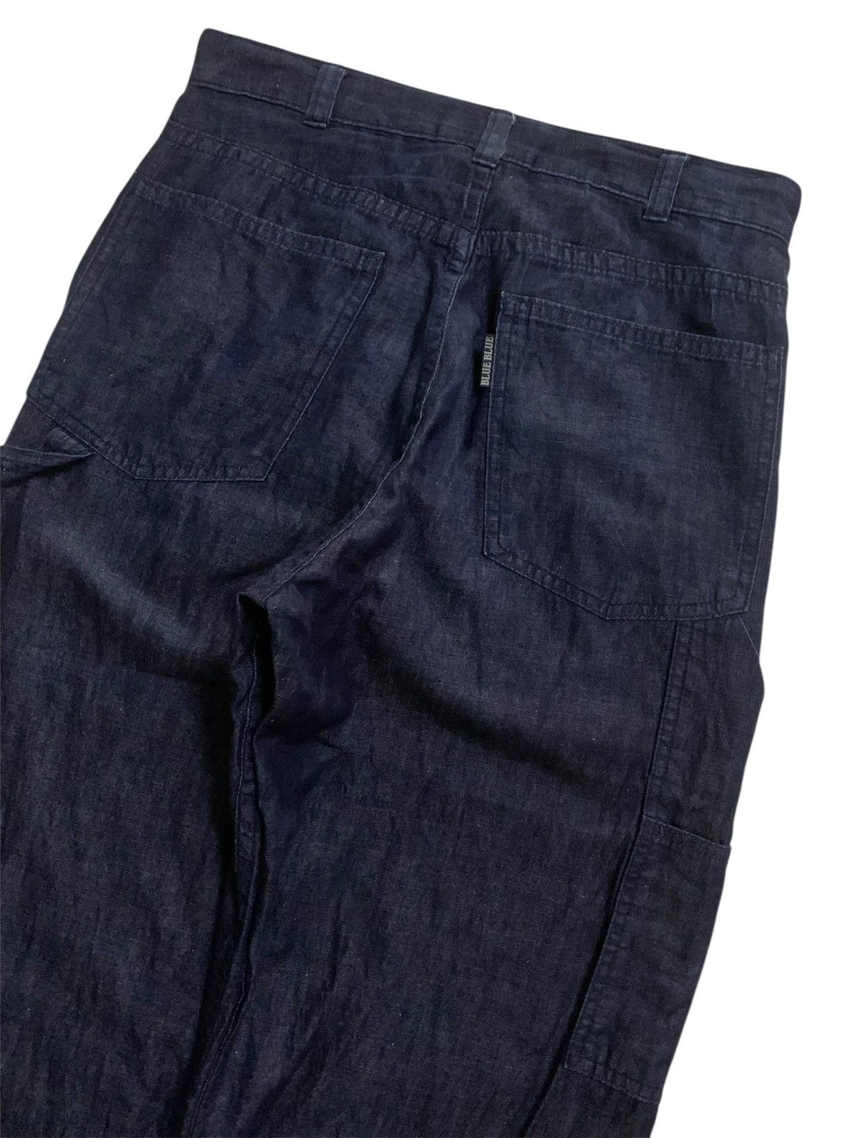 Blue Blue Japan 💥Blue Blue Japan Wide Leg Pant Size 30" / US 8 / IT 44 - 2 Thumbnail