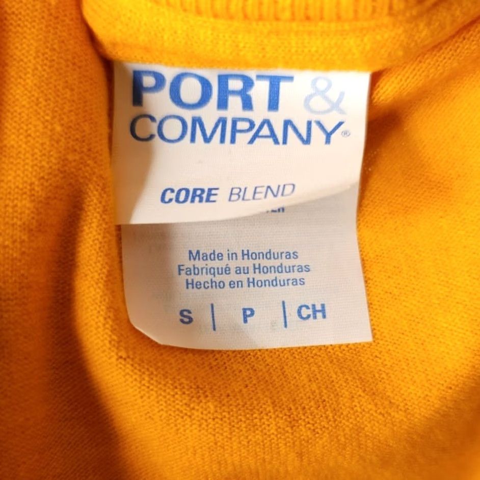 Port & Company VINTAGE New York University T Shirt Mens Size Small Yellow 2025 NYU Project Outreach Size US S / EU 44-46 / 1 - 6 Thumbnail