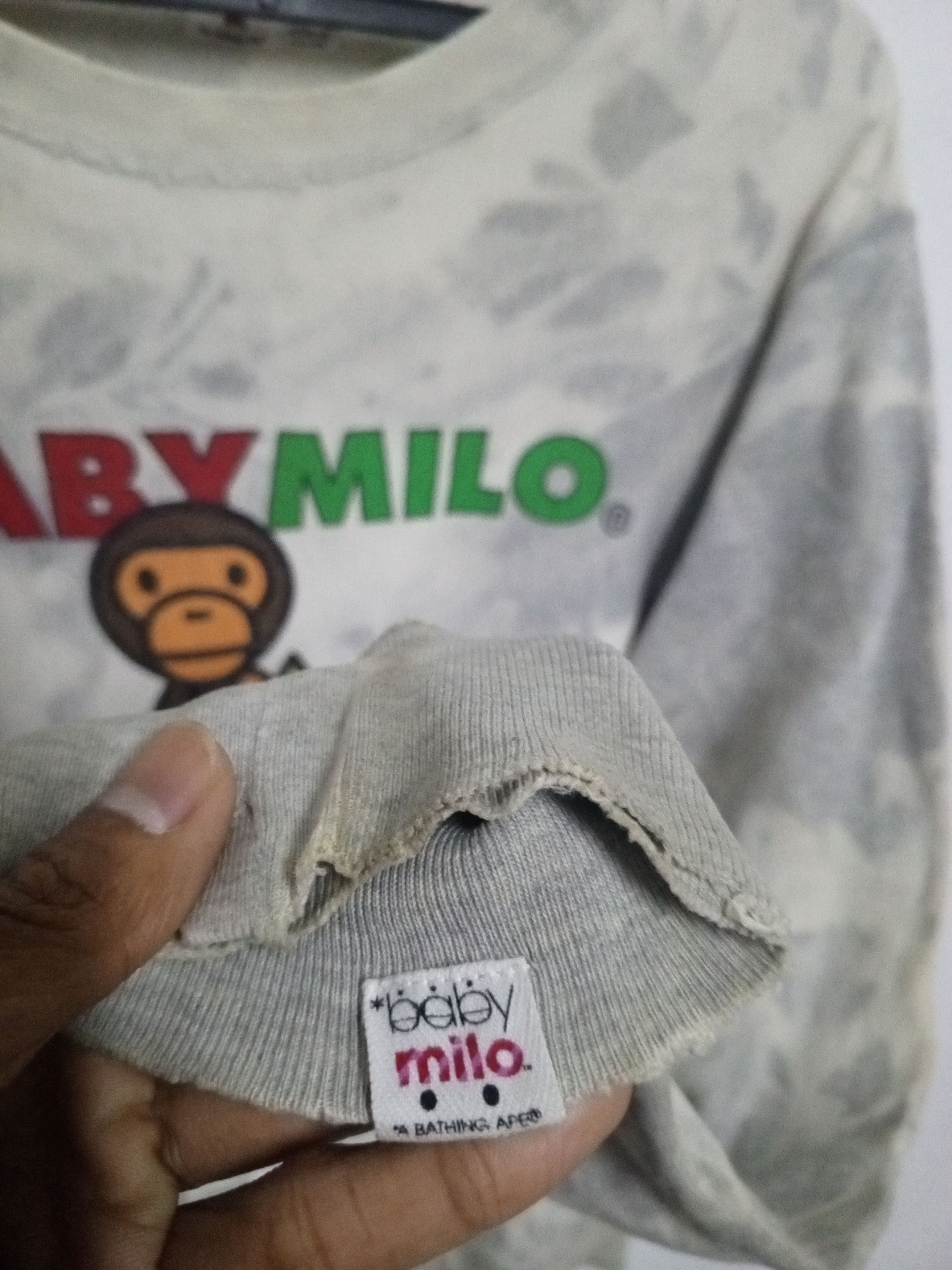 Bape BABY MILO STAR ×BAPE TAI DAI SWEATSHIRT Size US L / EU 52-54 / 3 - 11 Thumbnail