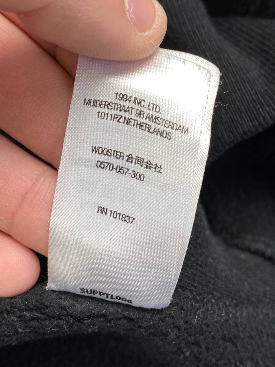 Supreme Supreme Number One Hooded Сenter Logo Men Size L Black Size US L / EU 52-54 / 3 - 14 Thumbnail