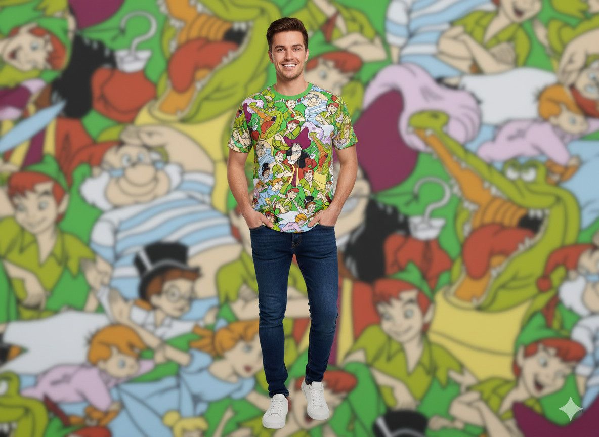 Other Rare Peterpan x Disney full print shirt Size US M / EU 48-50 / 2 - 1 Thumbnail
