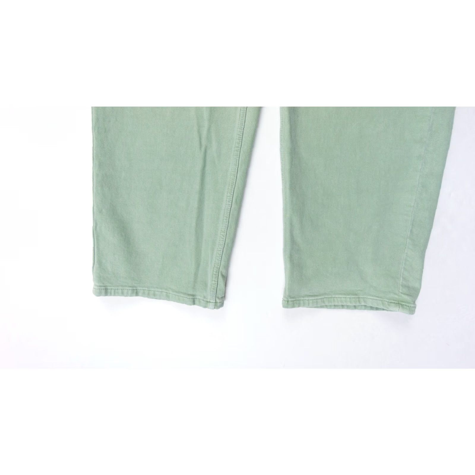 Everlane Everlane The Way High Jeans - Women’s Denim 33 Tall Green High Rise Straight Leg 5-Pocket Jeans Womens Size 24" / US 00 / IT 34 - 3 Thumbnail