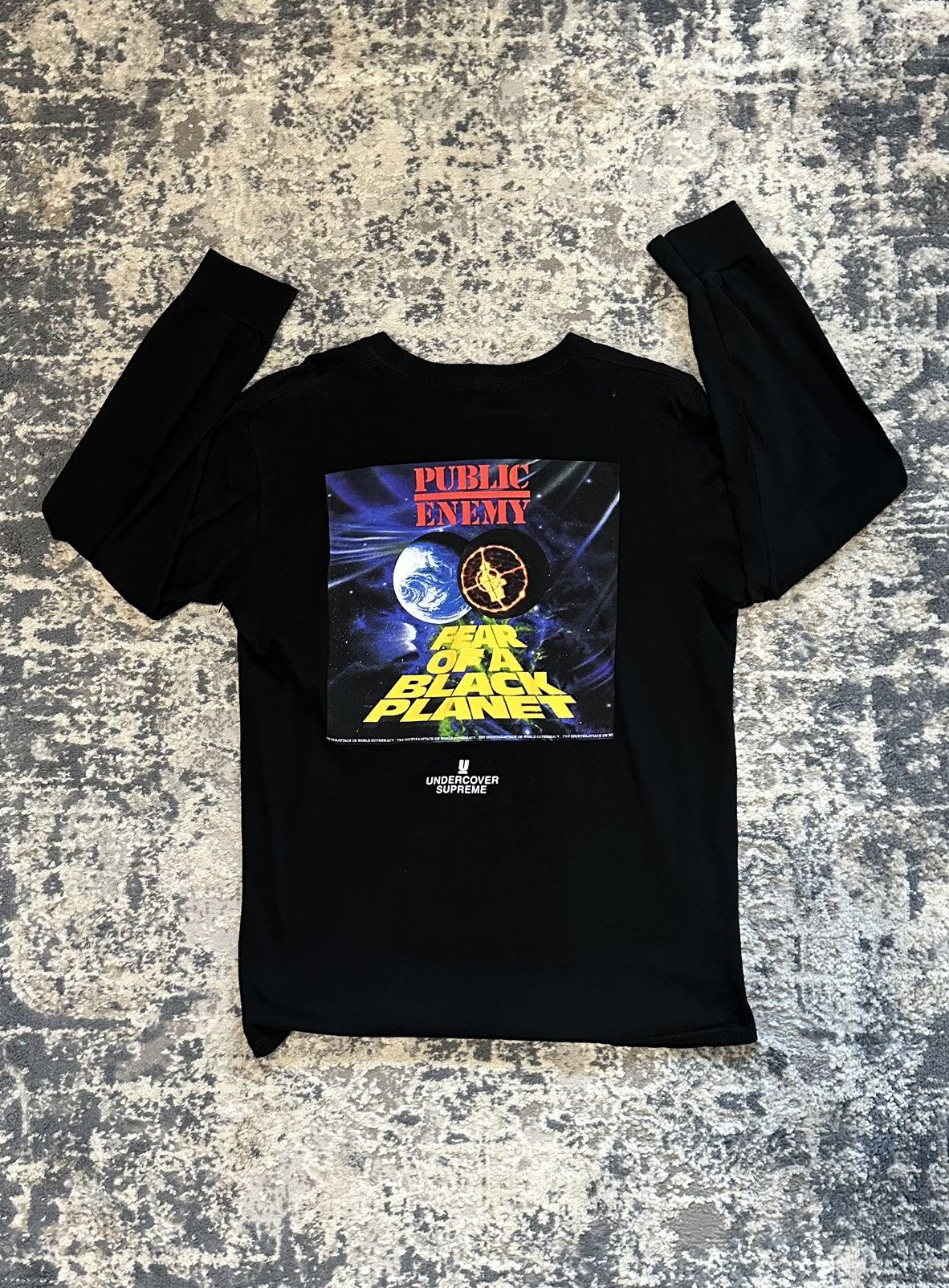 Supreme × Undercover Supreme x Undercover x Public Enemy Long Sleeve Tee Size US M / EU 48-50 / 2 - 2 Thumbnail