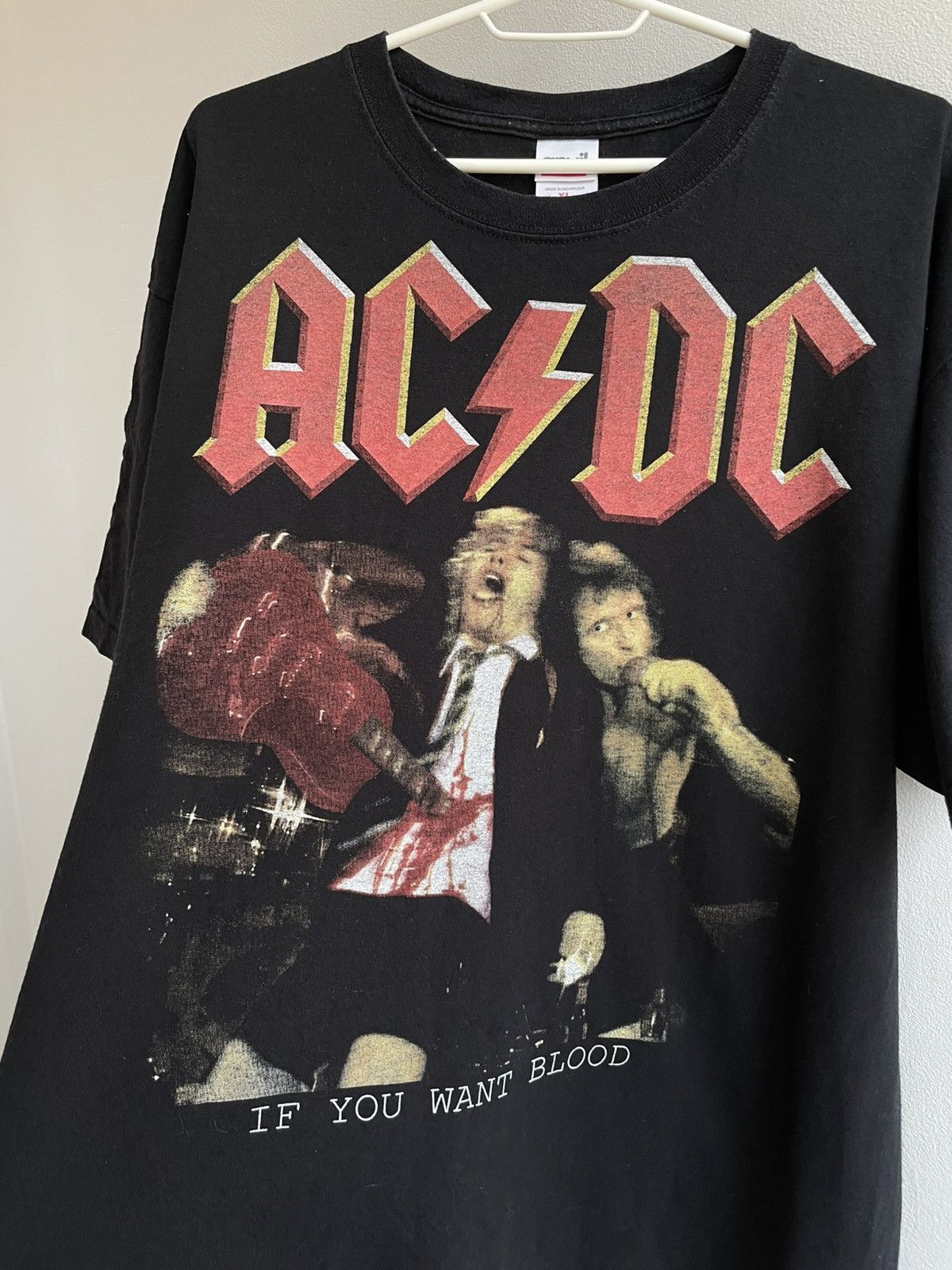 Vintage ACDC AC/DC 2000s 90s 00s HIGHWAY TO HELL T shirt merch Tee Size US XL / EU 56 / 4 - 7 Thumbnail