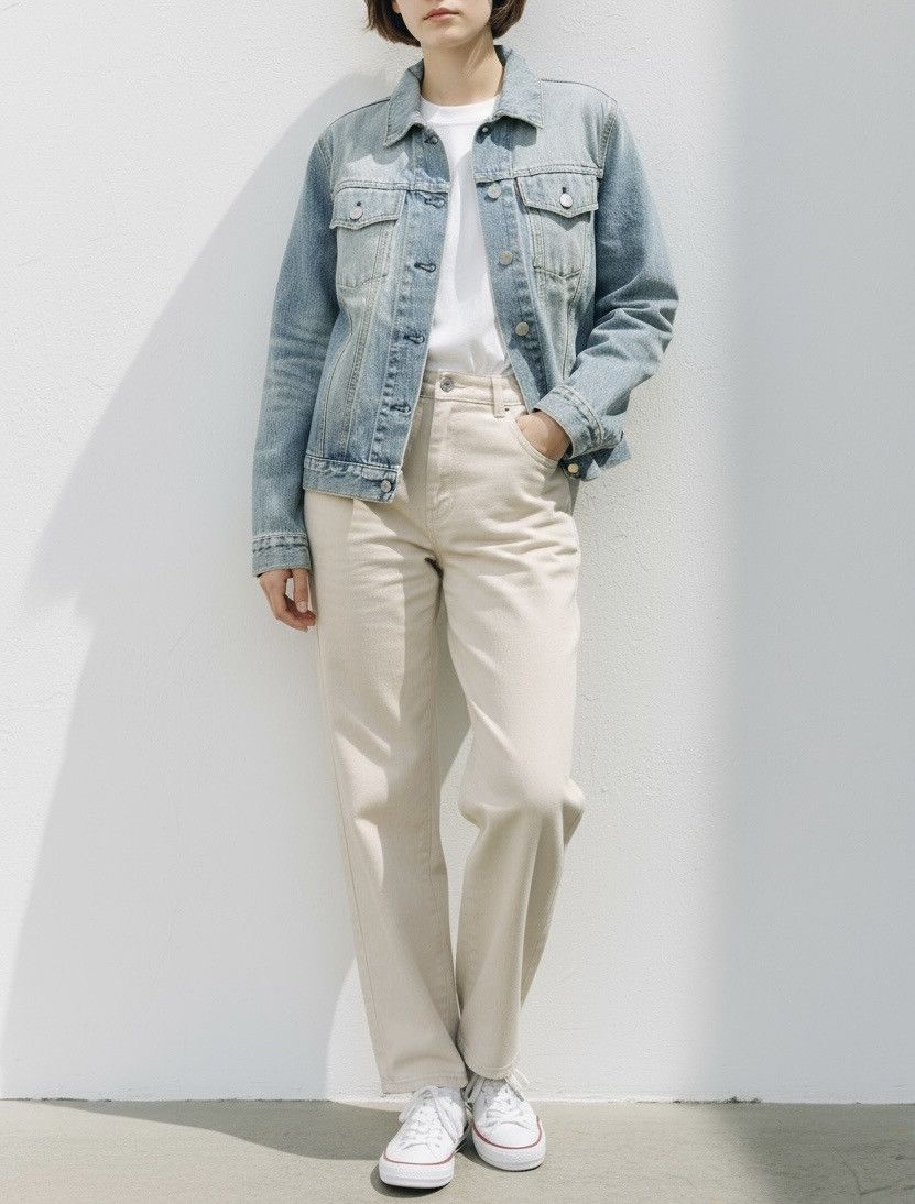 Helmut Lang Vintage helmut lang sanded denim jacket Size US S / EU 44-46 / 1 - 2 Thumbnail