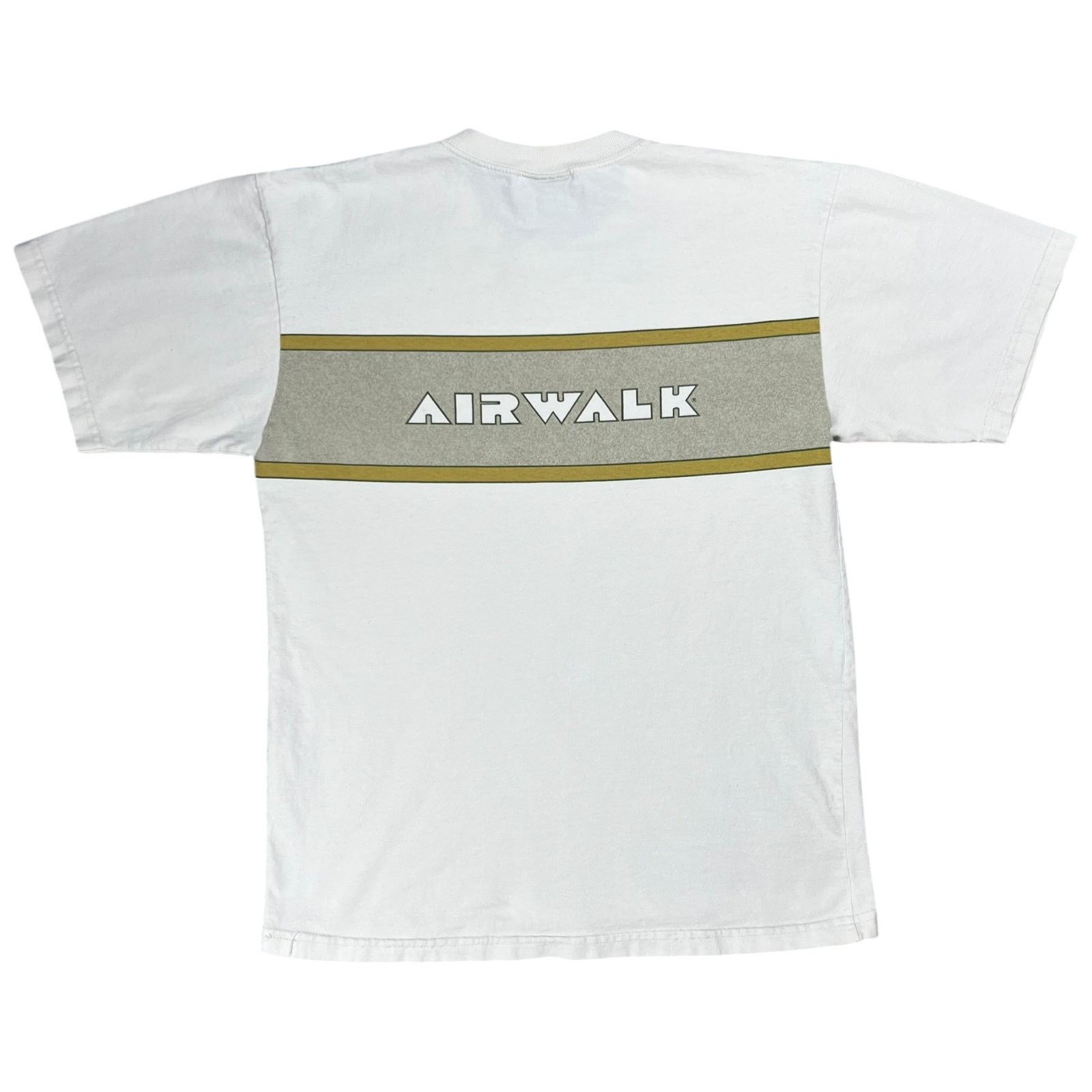 Airwalk × Vintage 1990s Airwalk skateboarding shoes promo wrap around tee Size US L / EU 52-54 / 3 - 7 Thumbnail