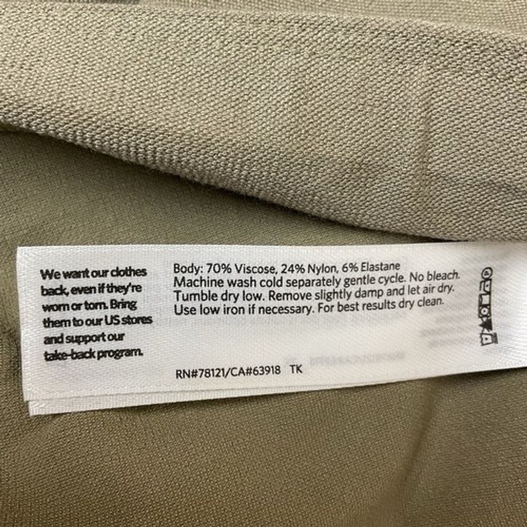 Eileen Fisher Eileen Fisher Crepe Stretch Slim Skiny Pants Women Size 1X Size 41" - 3 Thumbnail