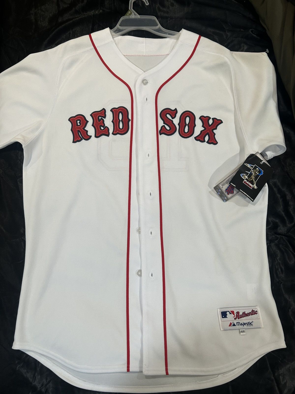 Logo Athletic × Majestic Vintage Boston Red Sox jersey Size US XXL / EU 58 / 5 - 1 Thumbnail