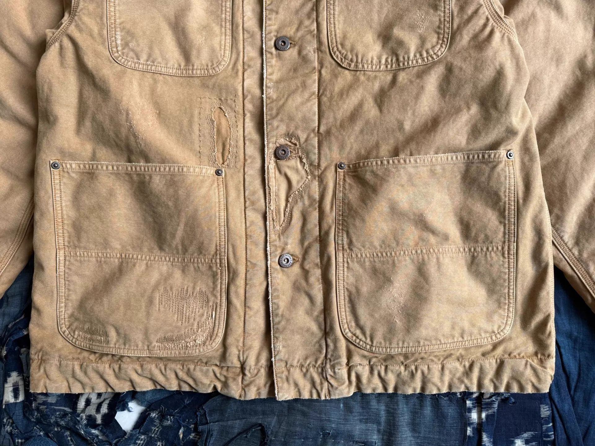 Visvim VISVIM 26SS ICT MACRAY CRASH Washed Distressed 4Pkt Brown 4 Size US XL / EU 56 / 4 - 6 Thumbnail
