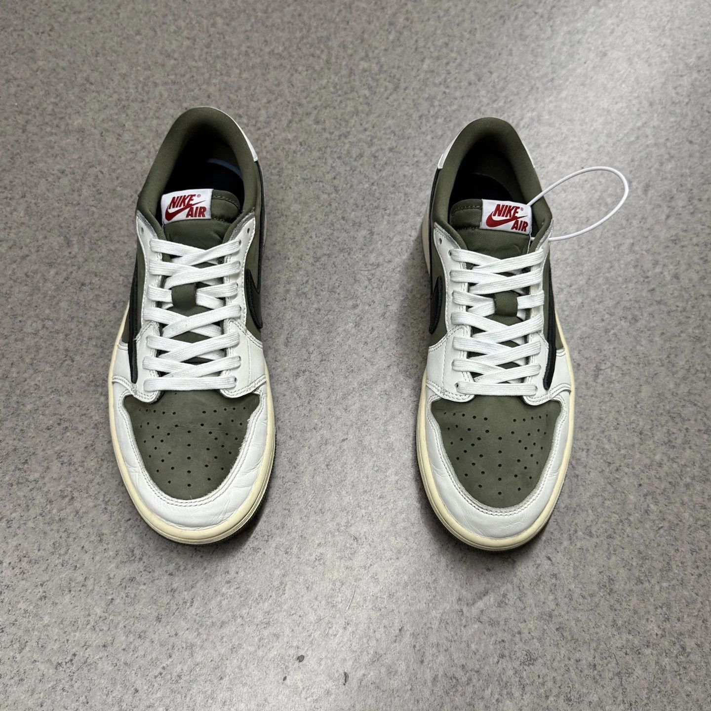 Nike Jordan 1 TS Reverse 8.0 White Green Olive 44 Mint Size US 11 / EU 44 - 5 Thumbnail