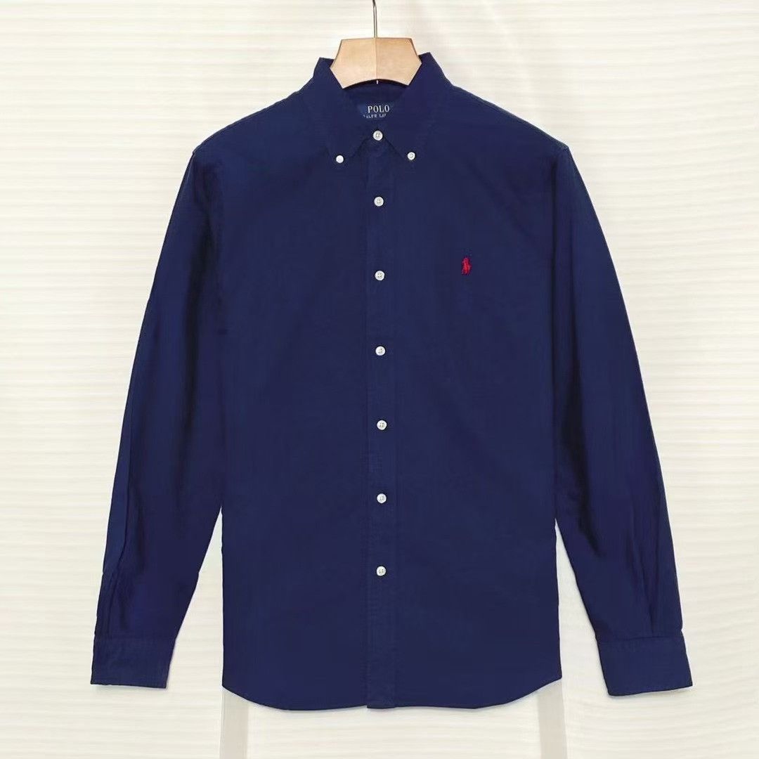 Polo Ralph Lauren Polo Ralph Lauren Men's Embroidered Logo Long-Sleeve Shirt Size US M / EU 48-50 / 2 - 1 Thumbnail