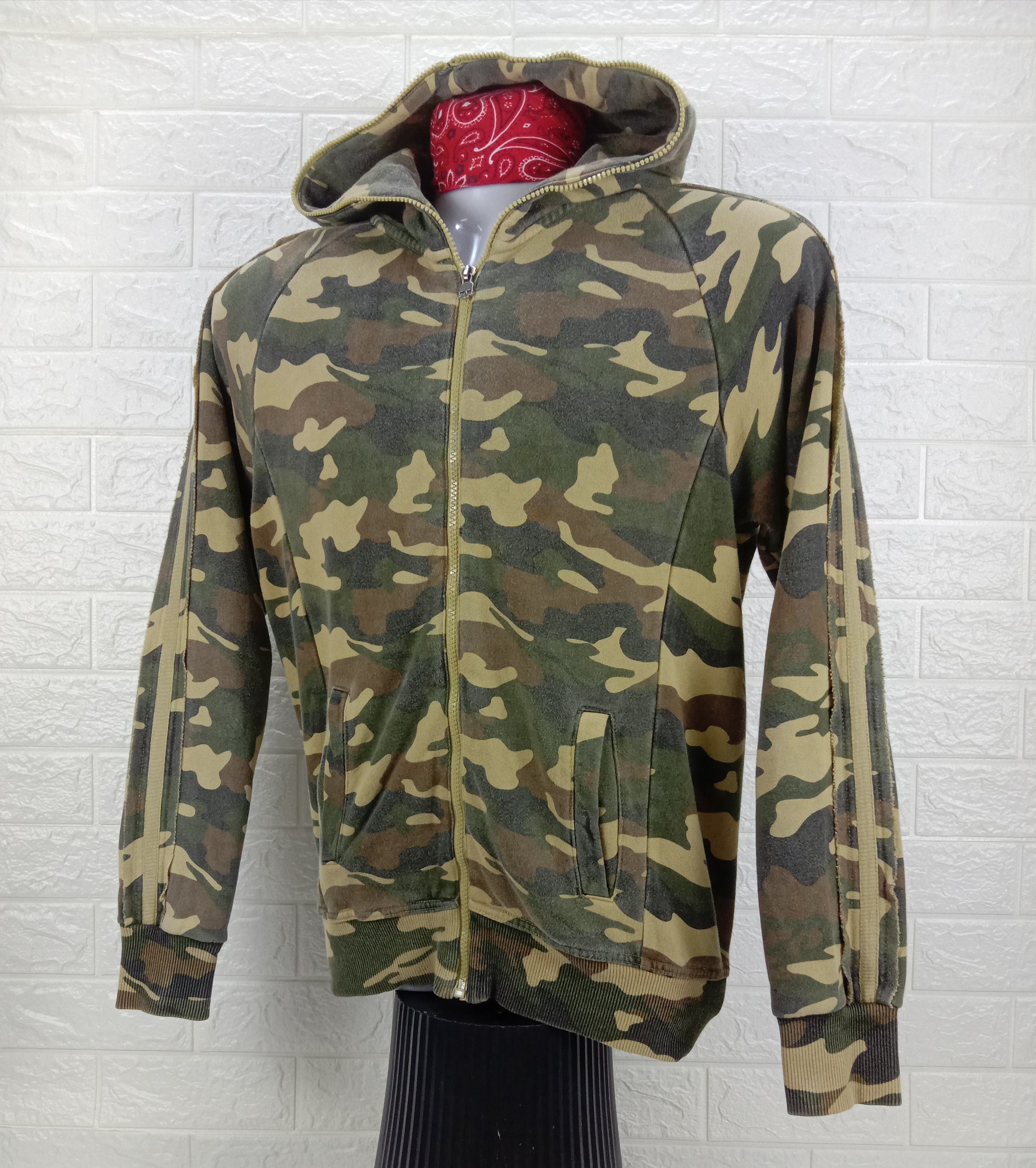 HYDROGEN Hydrogen Camo Black Diamond Skull Patched Hoodie Sweatshirt Size US M / EU 48-50 / 2 - 5 Thumbnail