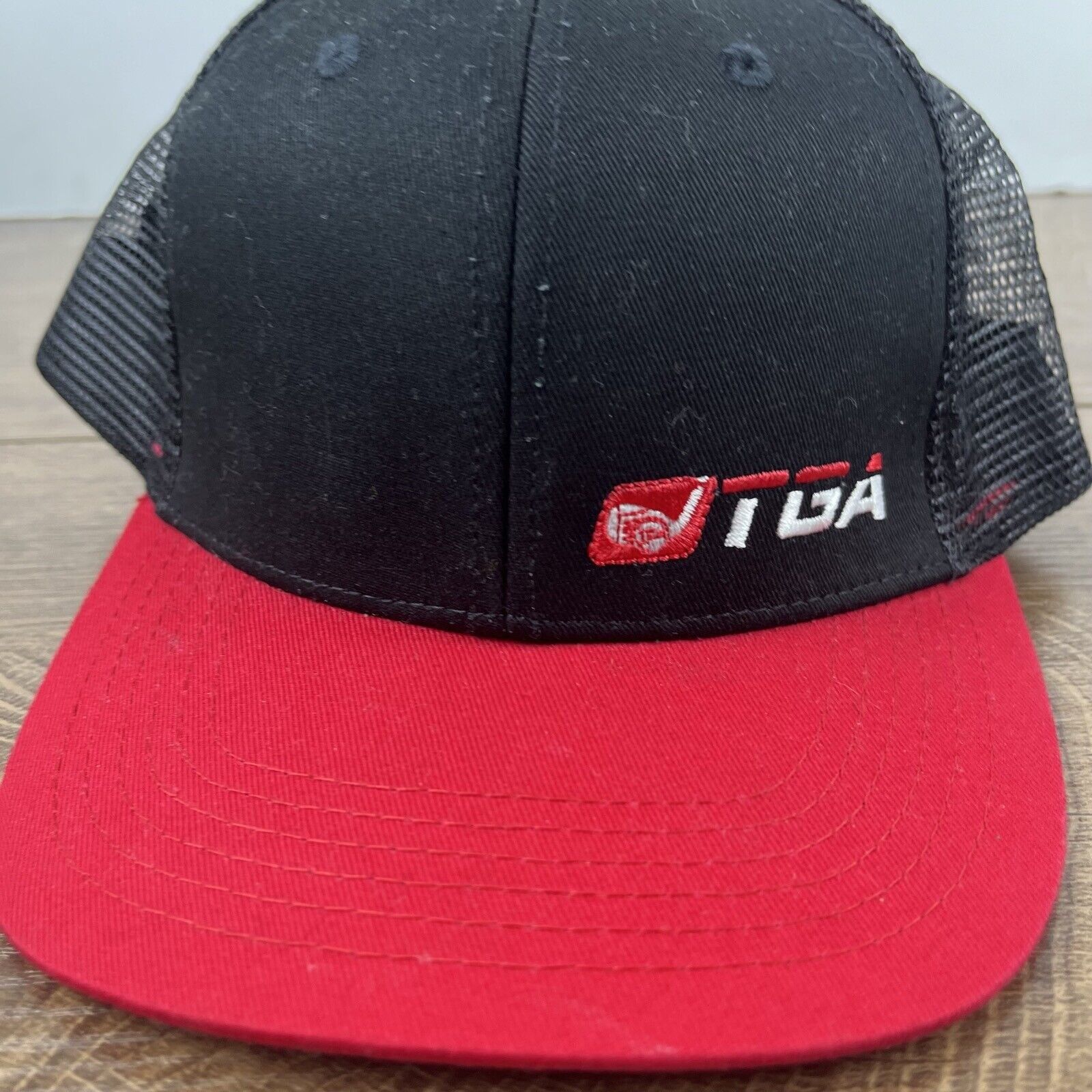 Other TGA Golf Hat TGA Snapback Hat Black Hat Adjustable Black Adu Size ONE SIZE - 7 Thumbnail