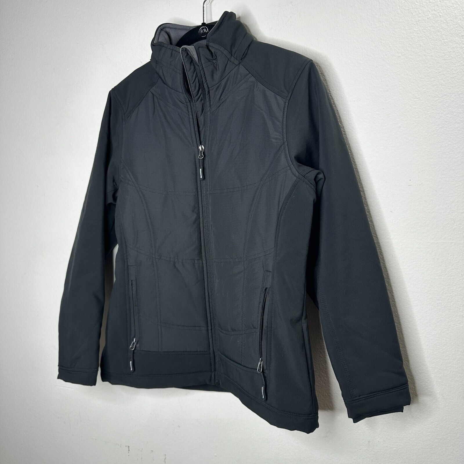 North End North End Sports Weather Tech Black High Collar Jacket S Size S / US 4 / IT 40 - 3 Thumbnail