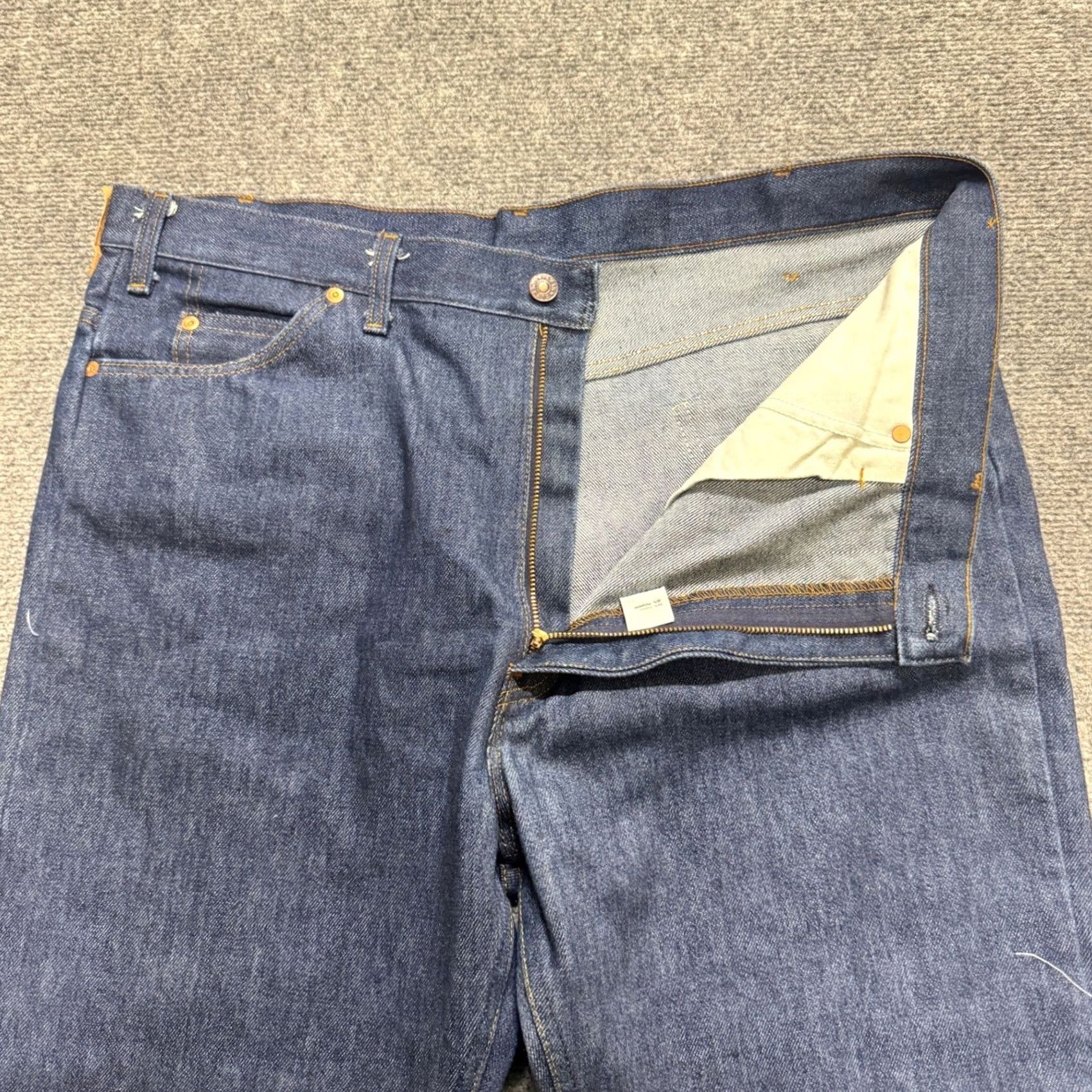 JCPenney VINTAGE JCPenney Jeans Men Wide-Leg 40x32 Cotton Blend Baggy Blue Mens Regular Size 40 32in Inseam Size US 40 / EU 56 - 2 Thumbnail