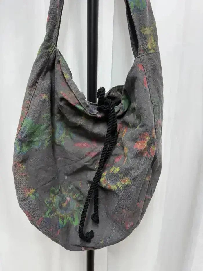 Yohji Yamamoto Yohji Yamamoto Y's Flower Print Shoulder Bag-2507 Size ONE SIZE - 8 Thumbnail