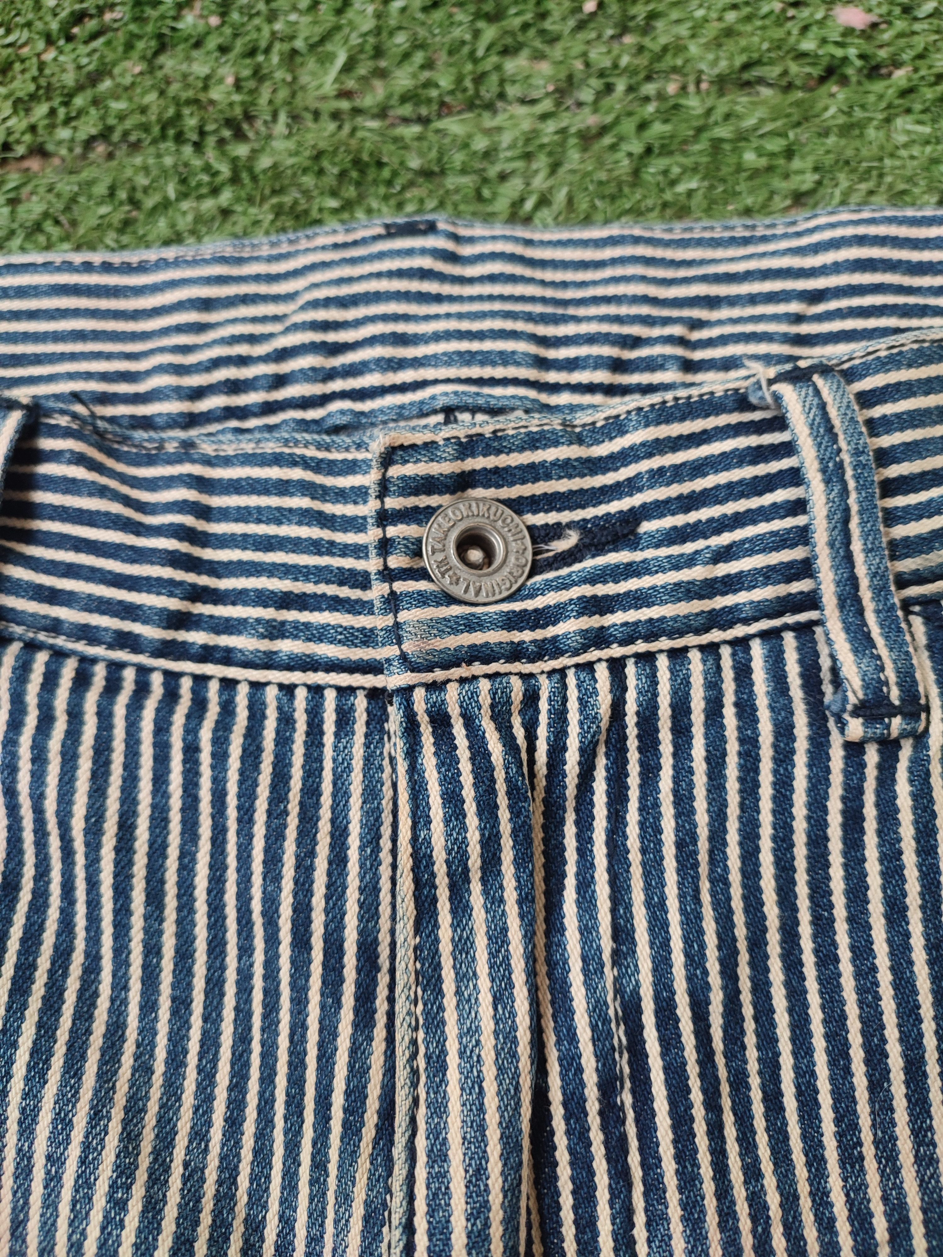 Takeo Kikuchi VINTAGE TAKEO KIKUCHI HICKORY DOUBLE KNEE Size US 32 / EU 48 - 5 Thumbnail