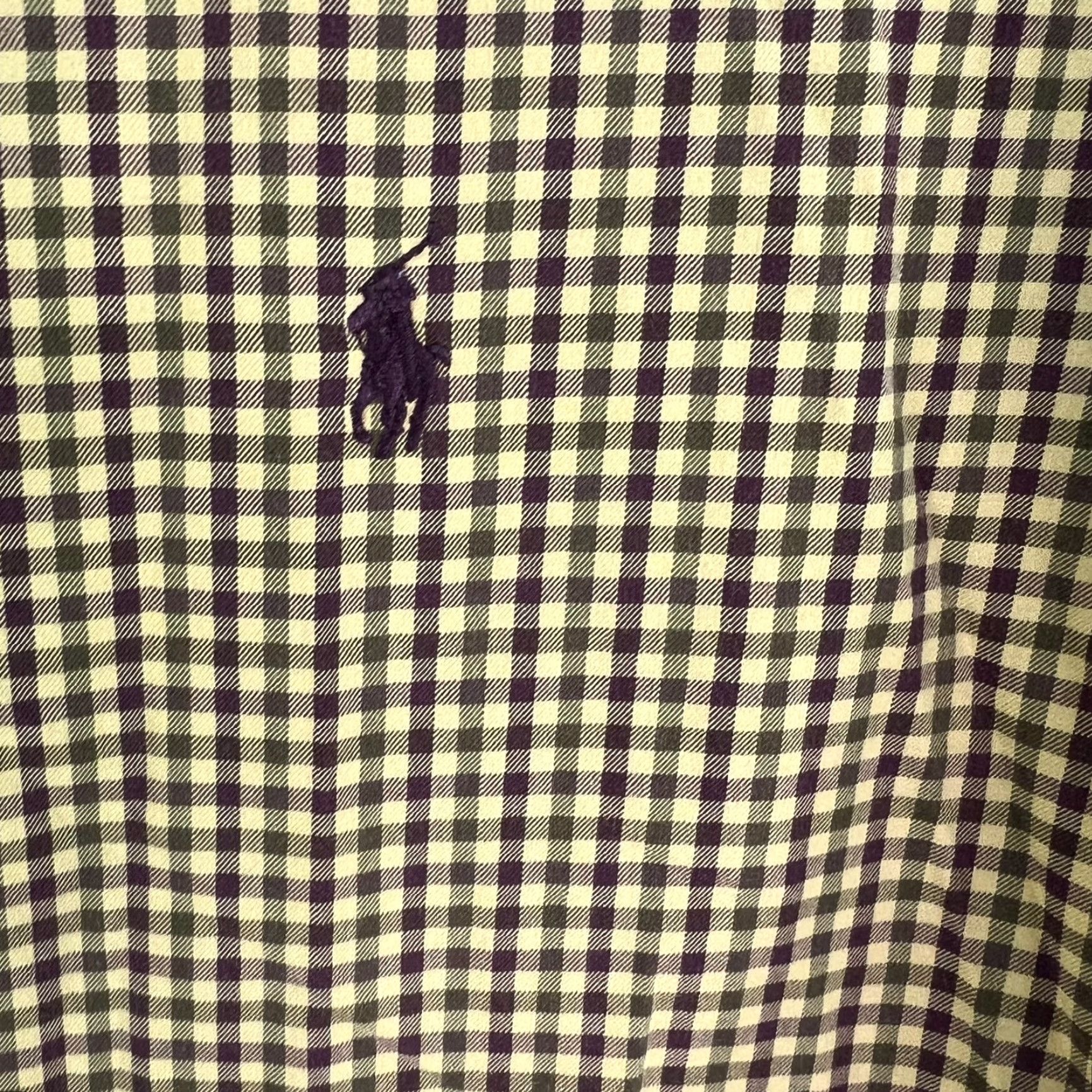 Ralph Lauren Ralph Lauren Classic Fit Checked Button Down Shirt Mens XL Brown Purple Size US XL / EU 56 / 4 - 2 Thumbnail