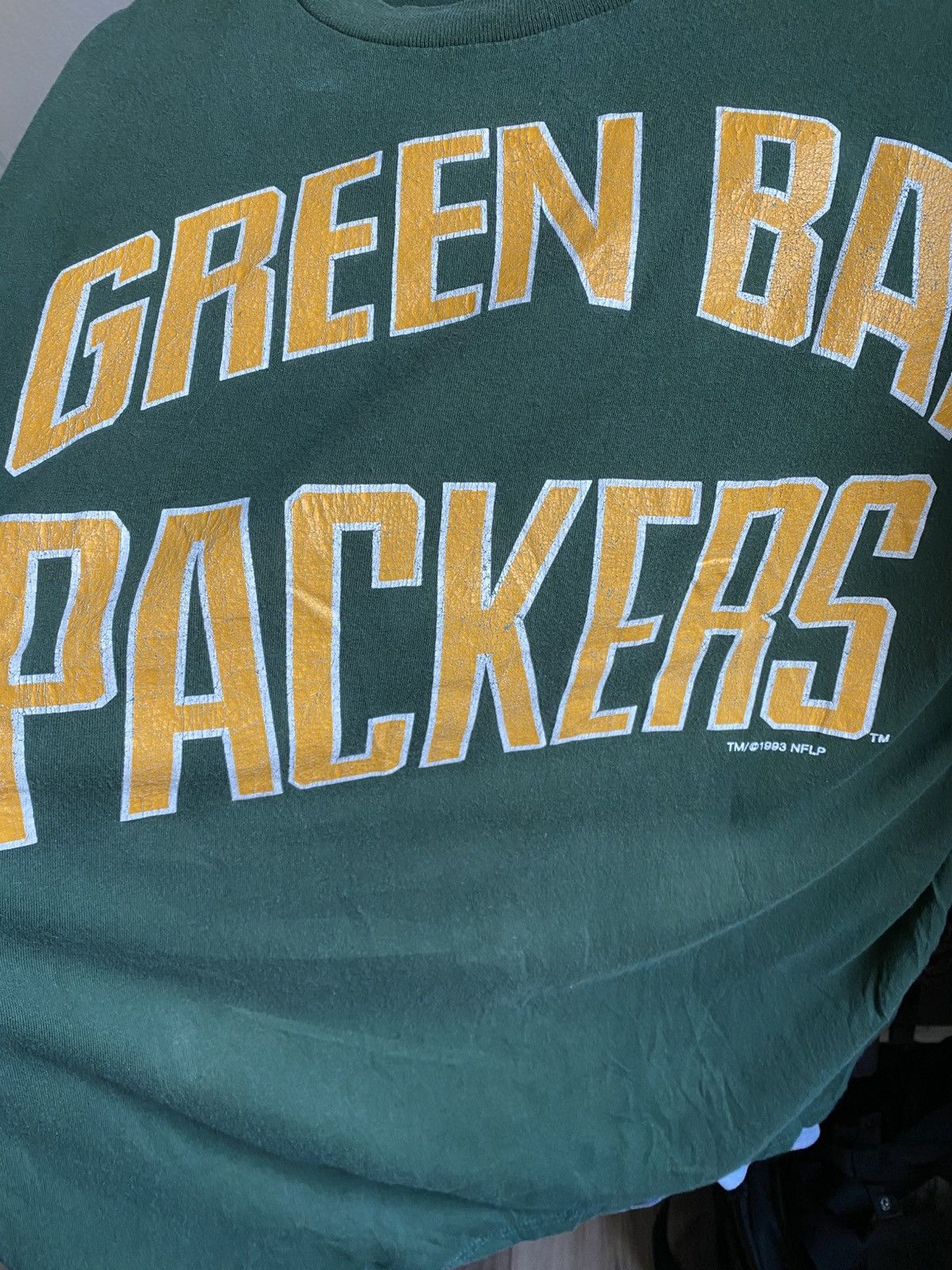 Logo 7 Vintage 1993 Green Bay packers tee Size US XL / EU 56 / 4 - 3 Thumbnail