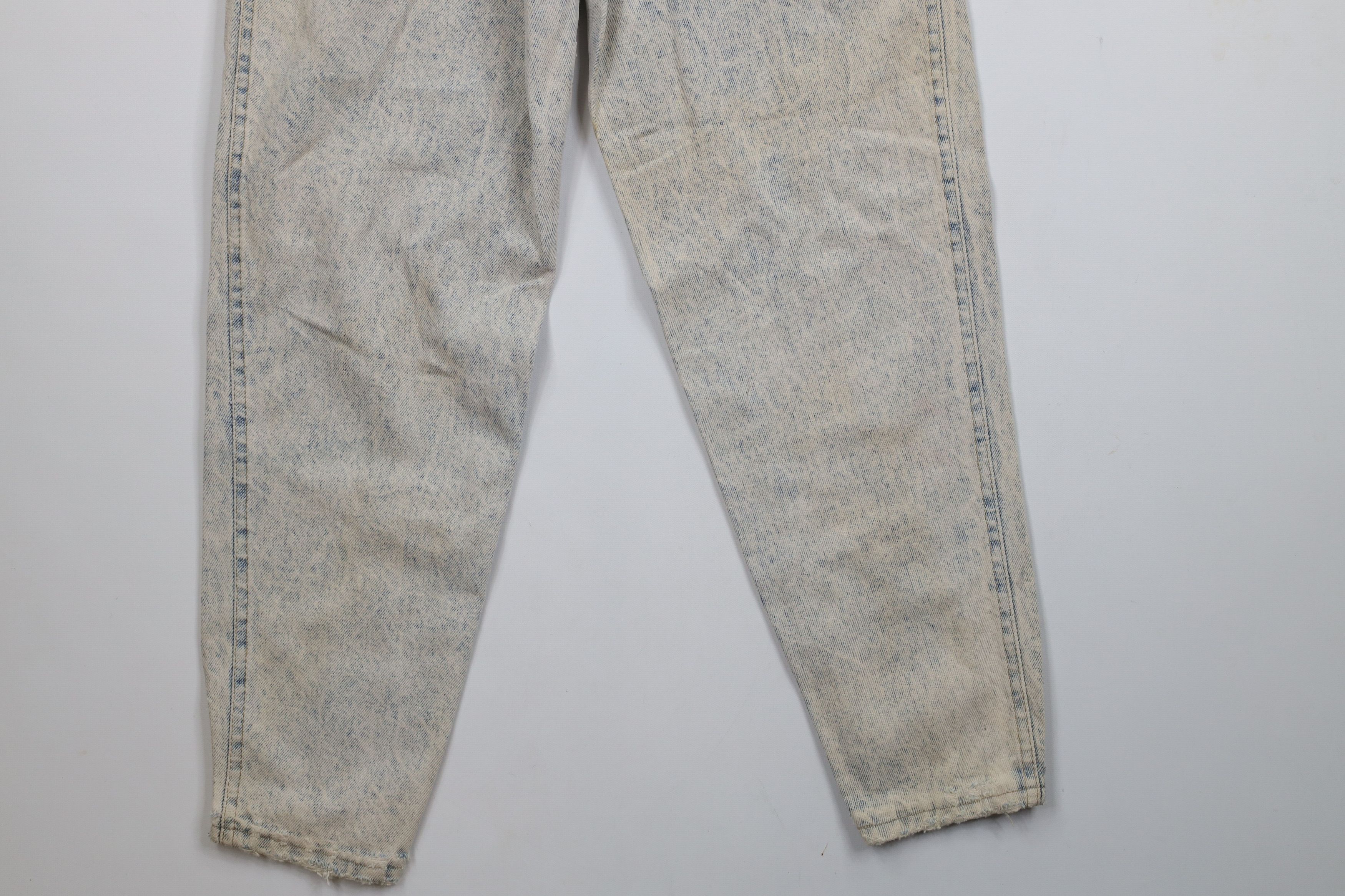 Vintage Vintage 80s 90s Streetwear Acid Wash Tapered Leg Denim Jeans Size 25" / US 0 / IT 36 - 13 Thumbnail