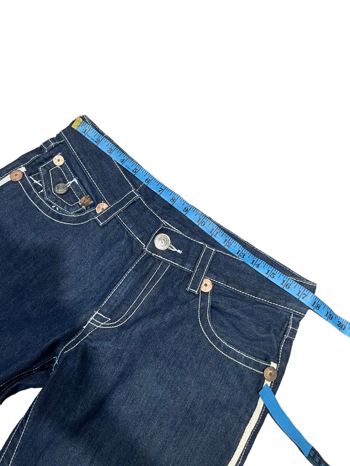 Other Vintage True Religion Billy Super T Denim Jeans Size US 35 - 19 Thumbnail