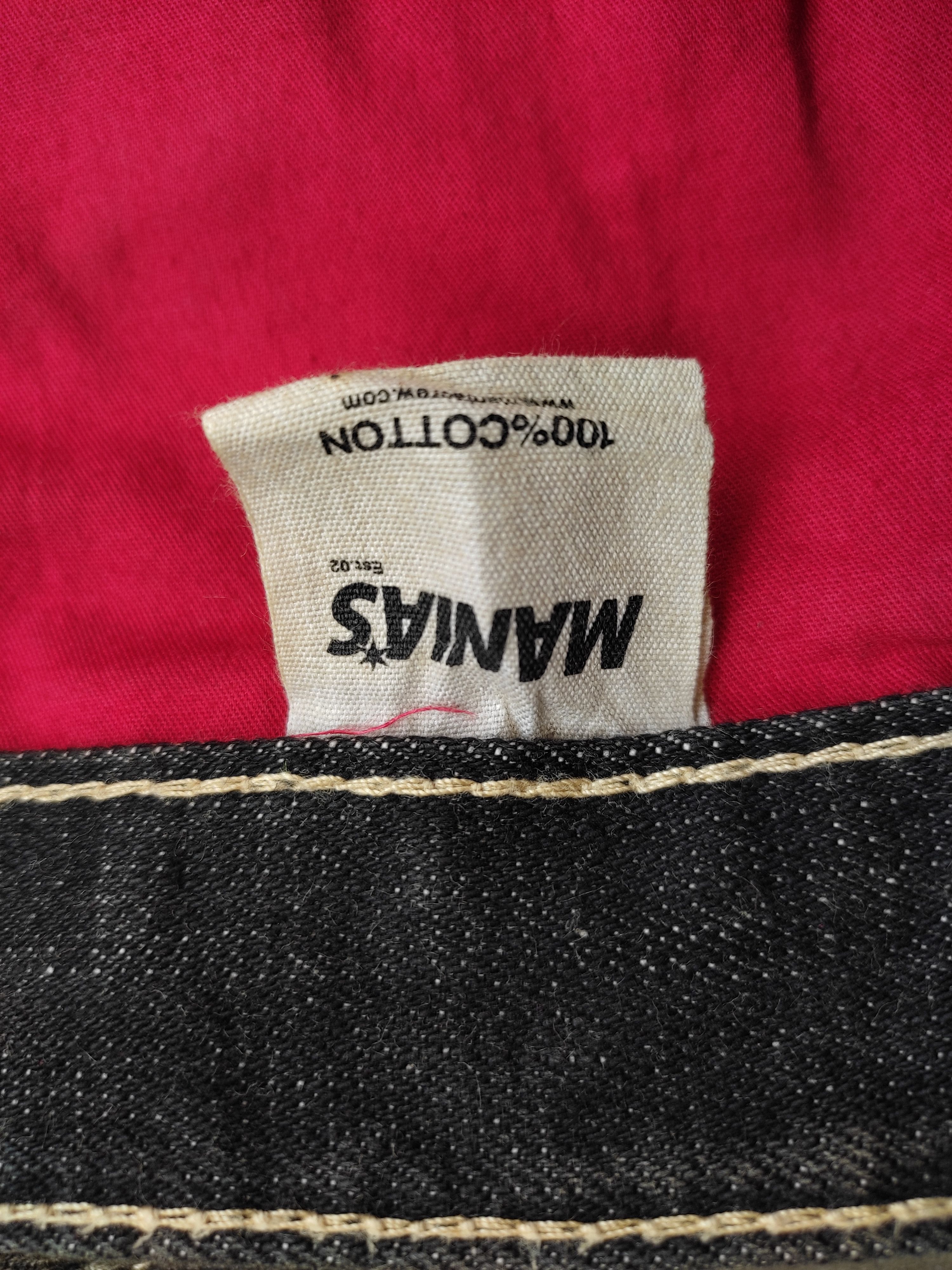 If Six Was Nine 👑Mania's distressed boro Selvedge pants👑 Size US 30 / EU 46 - 8 Thumbnail