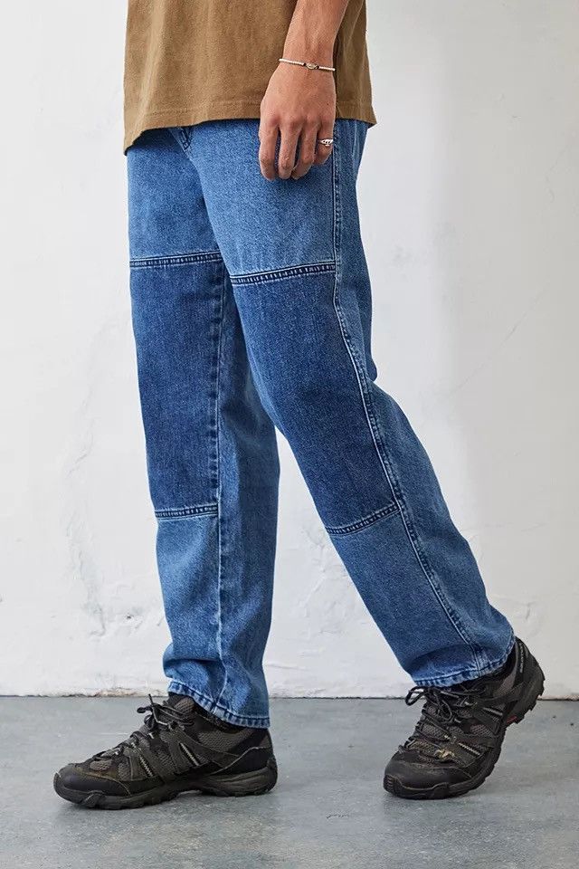 Bdg × Urban Outfitters × Vintage BDG Blue Panel Louis Skate Jean Size US 30 / EU 46 - 1 Thumbnail
