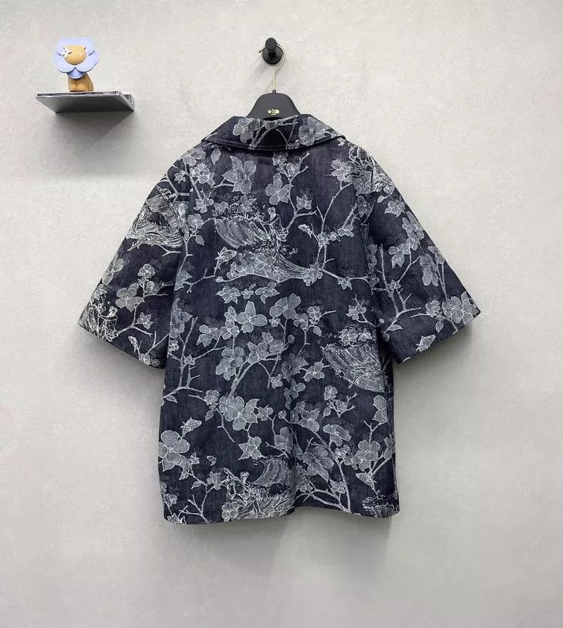 Louis Vuitton Louis Vuitton 24 floral floral print short sleeves 2504-Nex Size US M / EU 48-50 / 2 - 2 Thumbnail