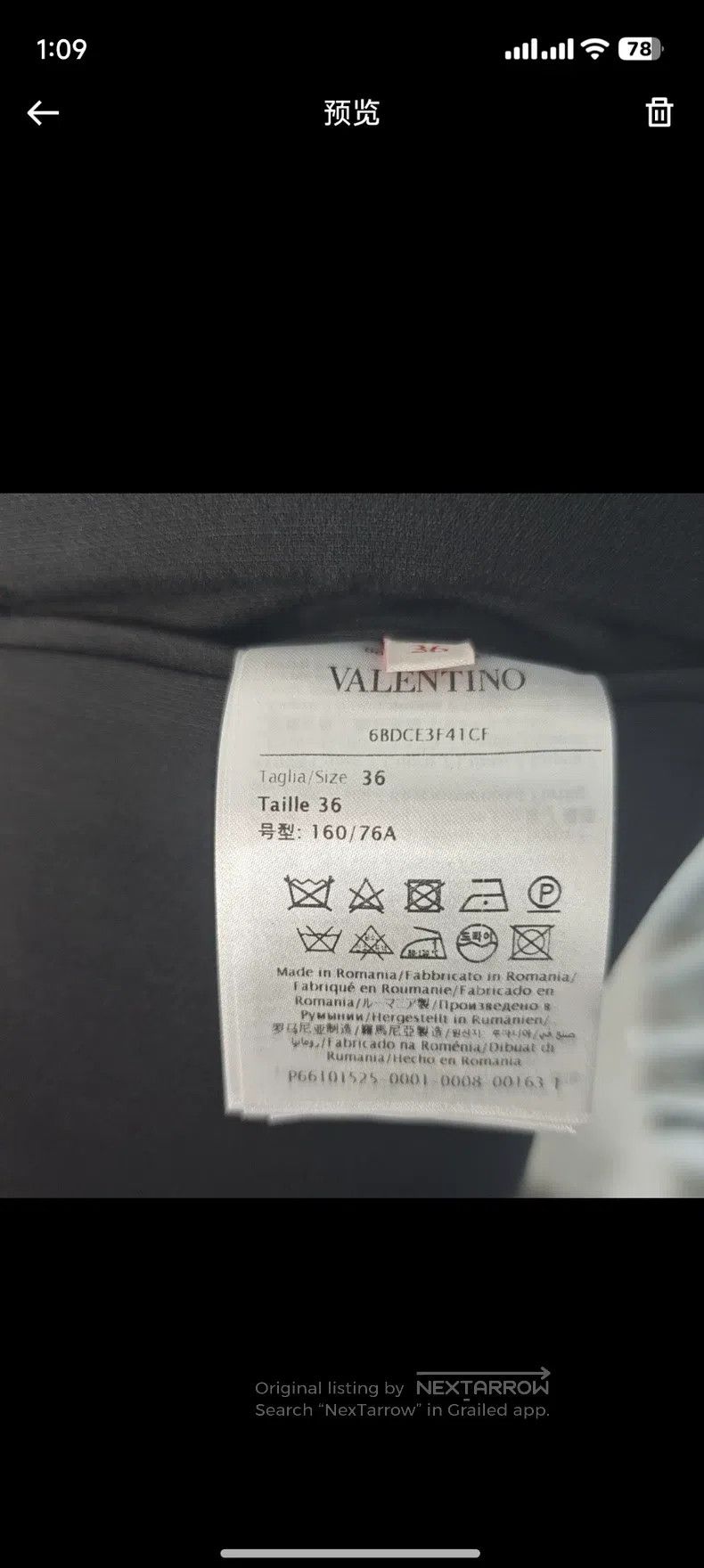 Valentino Valentino Black double-breasted blazer Size XS / US 0-2 / IT 36-38 - 3 Thumbnail