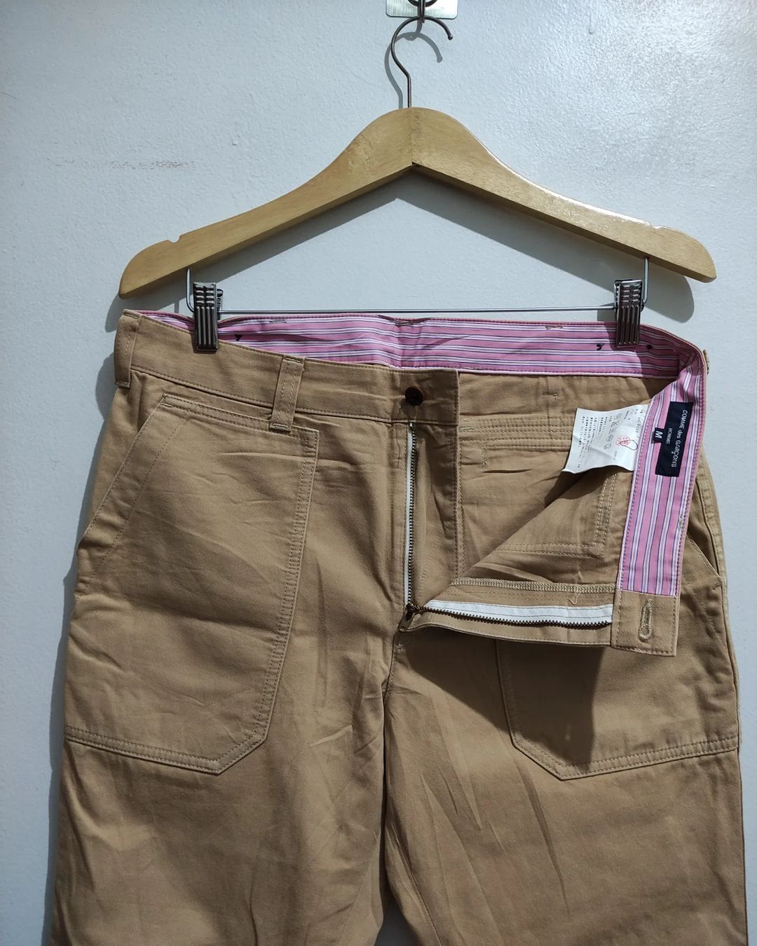Comme des Garcons Comme des Garçons Homme AD2012 Zipper Fly Pants Size US 33 - 10 Thumbnail
