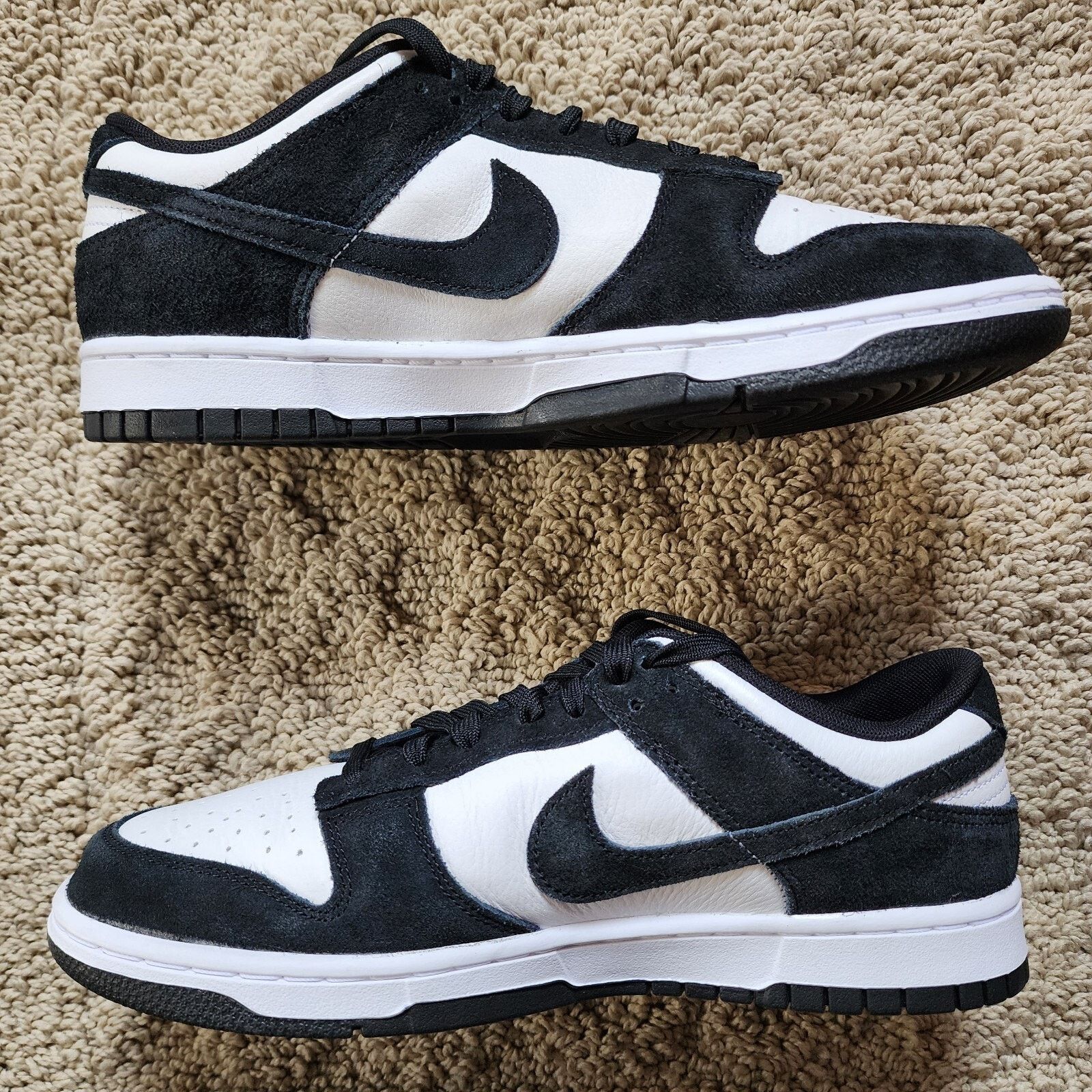 Nike Nike Dunk Low SE Suede Panda Brand New Sz 9.5 Size US 9.5 / EU 42-43 - 3 Thumbnail