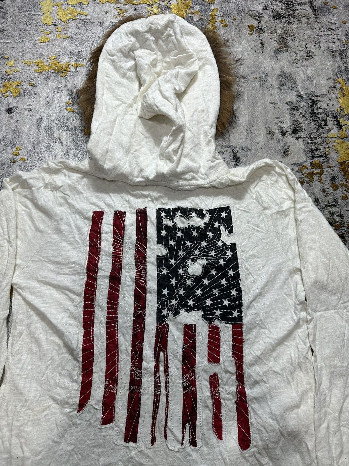 Hysteric Glamour AMERICAN FUR ZIPHOODIE IFSIXWASNINE LGB STYLE Size US M / EU 48-50 / 2 - 5 Thumbnail