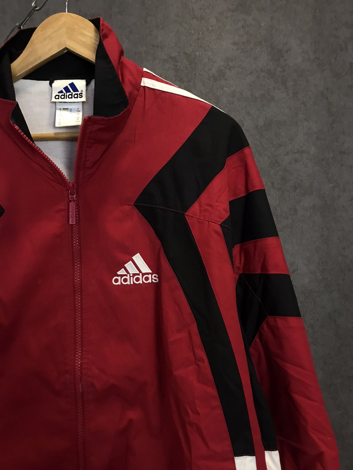 Adidas Adidas vintage sportwear zip sweatshirt Size US XL / EU 56 / 4 - 2 Thumbnail