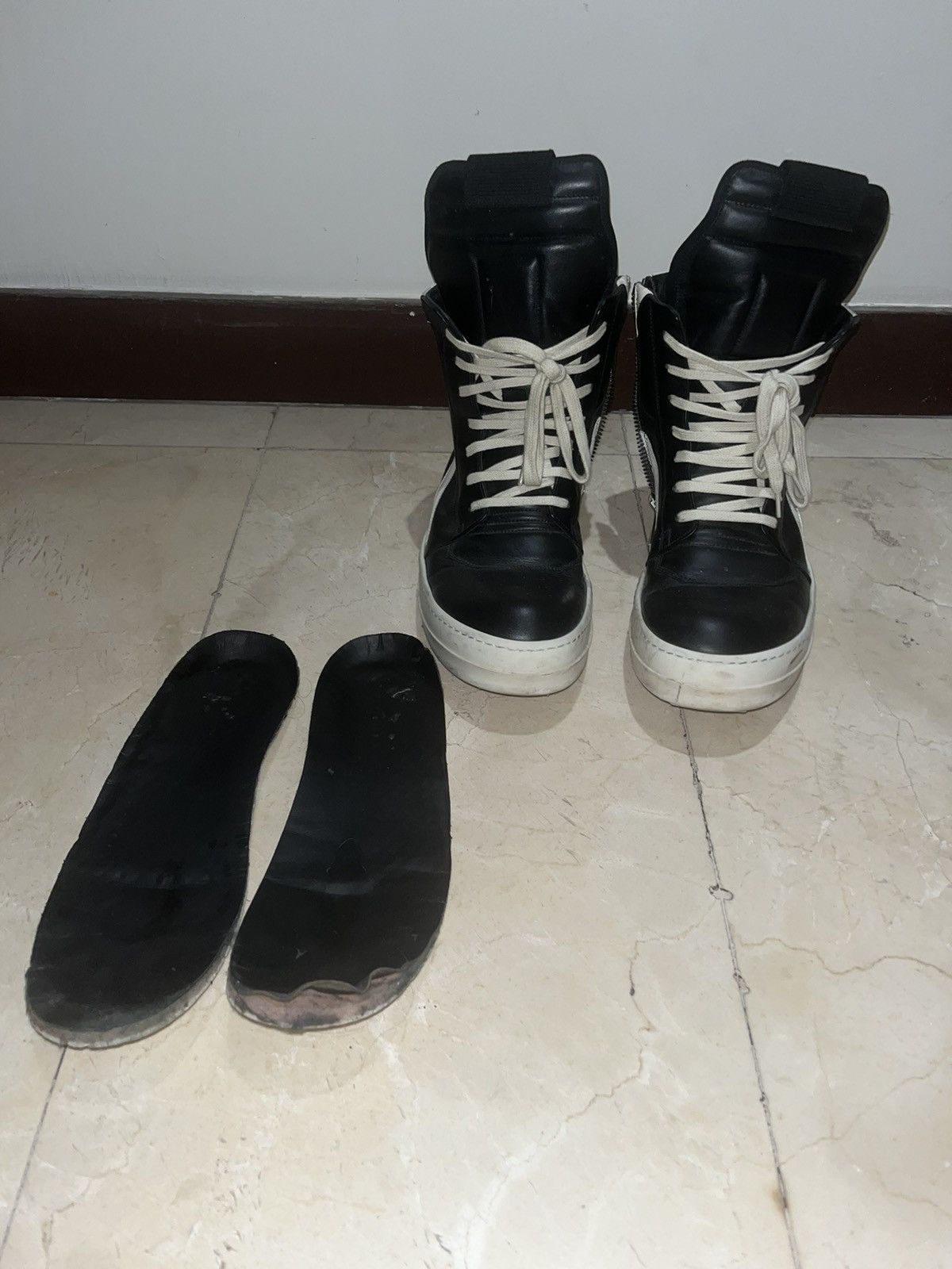 Rick Owens Geobasket 42 | Grailed