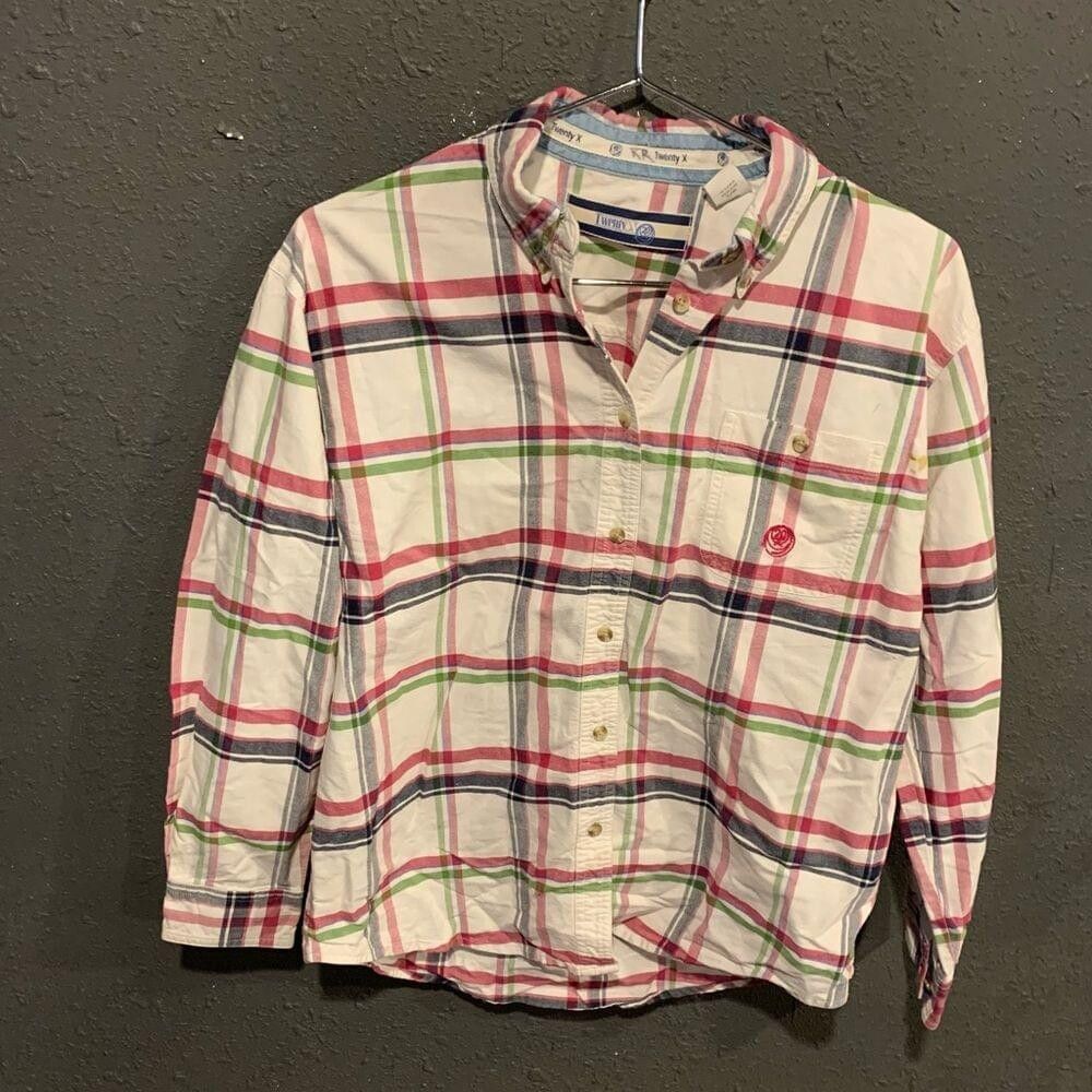 Wrangler Men’s Wrangler 20X Button Down Shirt Size US L / EU 52-54 / 3 - 1 Thumbnail