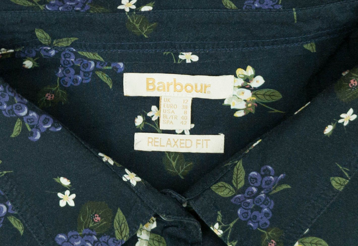 Barbour Barbour womens shirt cotton viscose size UK 12 ( L) gc Size L / US 10 / IT 46 - 5 Thumbnail