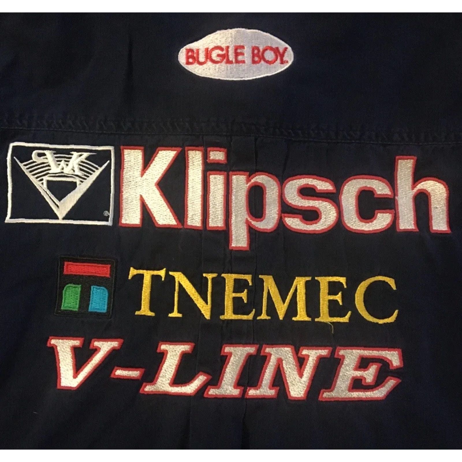 Bugle Boy VINTAGE Indy Racing League Pit Crew Shirt XL Blue Men T-Shirt Car NASCAR Grunge 90s Bugle Boy Size US XL / EU 56 / 4 - 7 Thumbnail