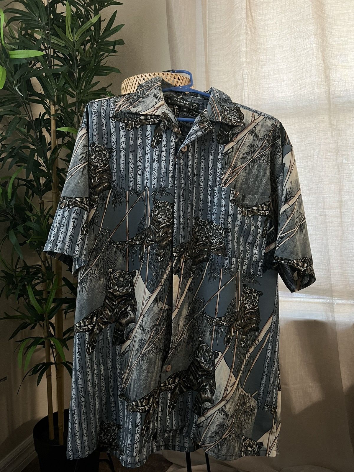 Japanese Brand × Vintage Japanese Graphic Button Down Size US L / EU 52-54 / 3 - 1 Thumbnail