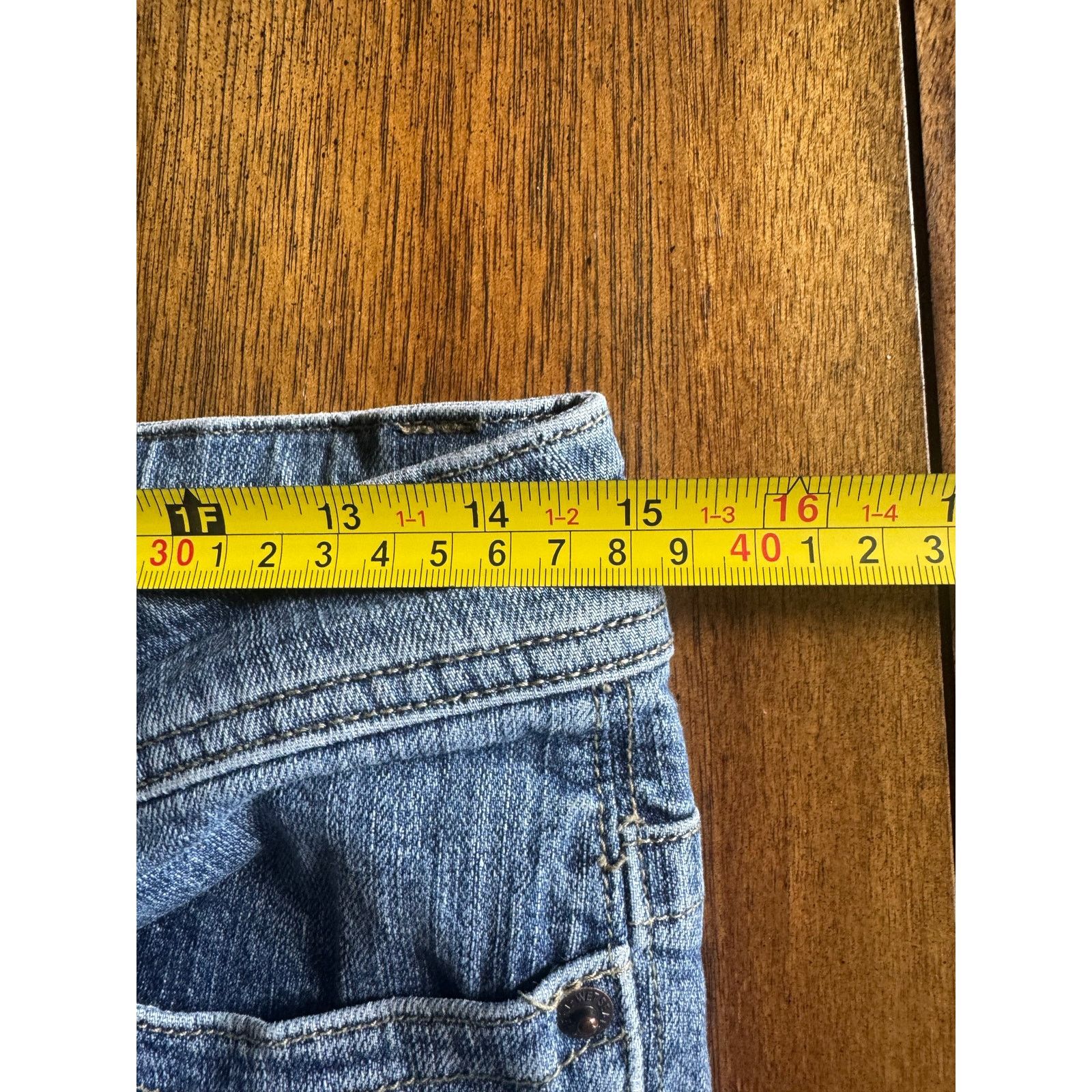 Other Vintage Y2K Wet Seal Low Rise Flare Jeans Size 5 Short Size 27" / US 4 / IT 40 - 6 Thumbnail