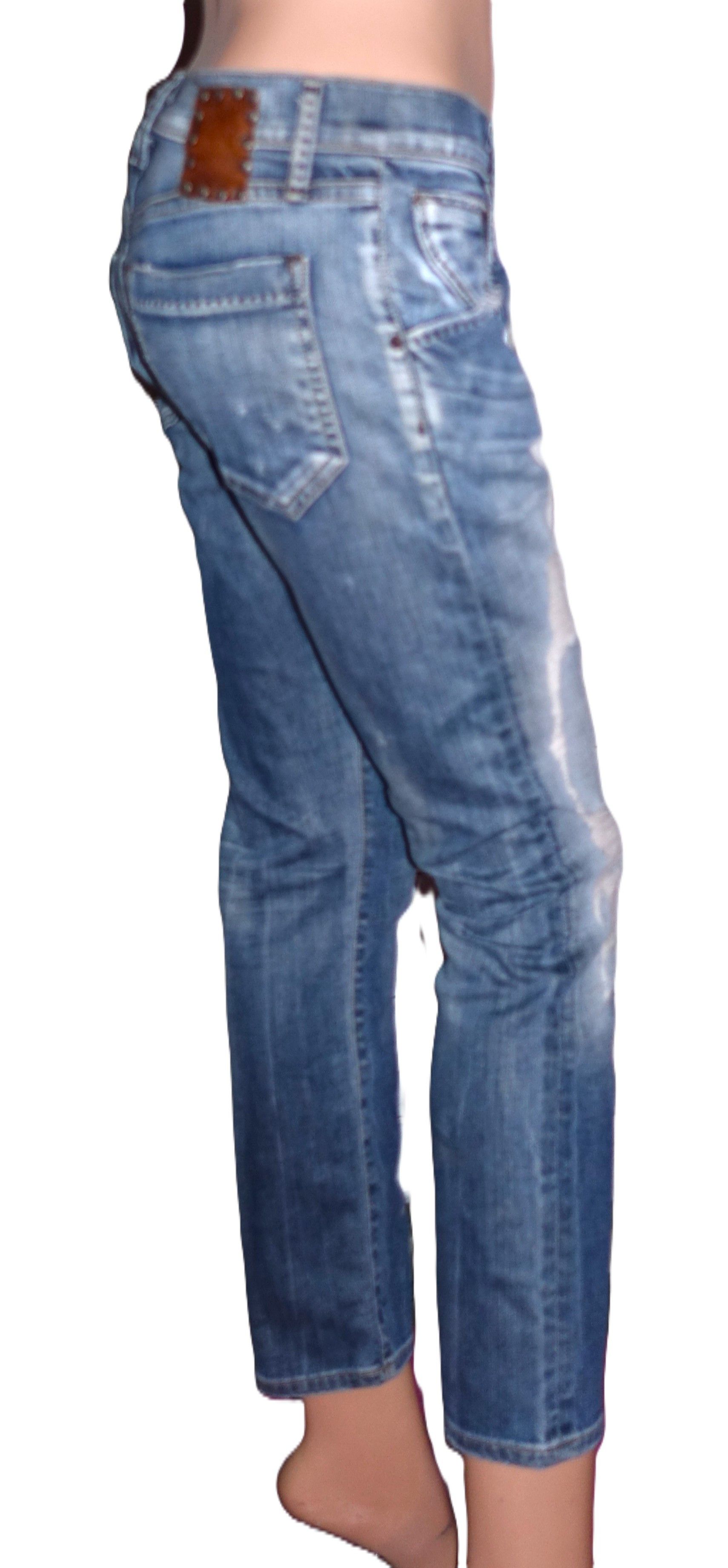 GOLDSIGN Goldsign Women's Denim Jeans W24 Size 24" / US 00 / IT 34 - 6 Thumbnail