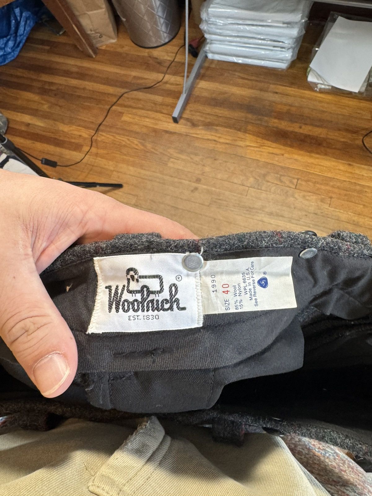Woolrich Woolen Mills Vintage Woolrich Heavyweight Wool Pants Size US 40 / EU 56 - 5 Thumbnail