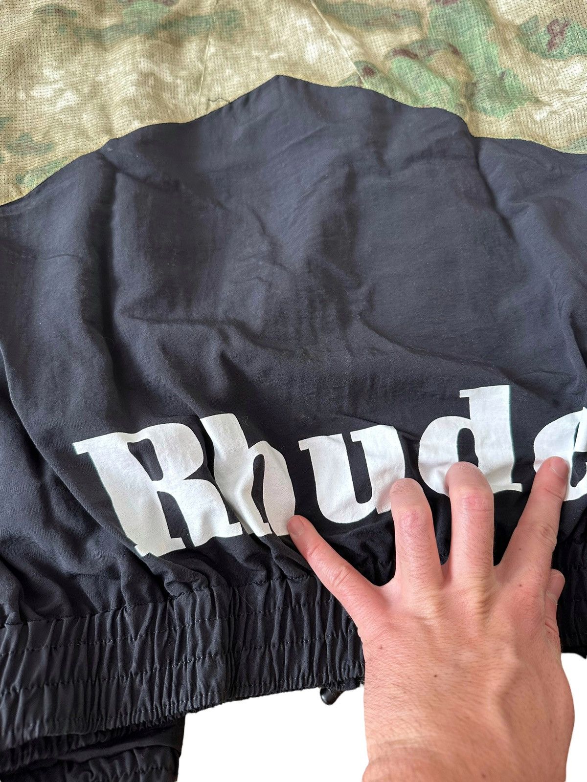Rhude Camo Pill Flight Jacket Windbreaker Size US L / EU 52-54 / 3 - 13 Thumbnail