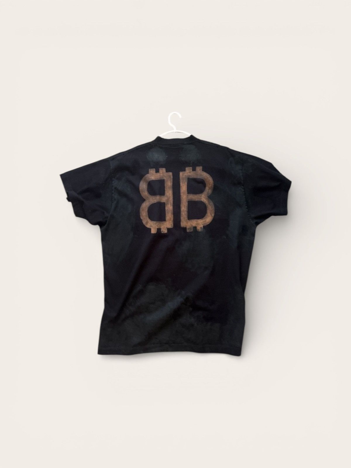 Balenciaga Balenciaga Crypto Tee 'M' Size US M / EU 48-50 / 2 - 2 Thumbnail