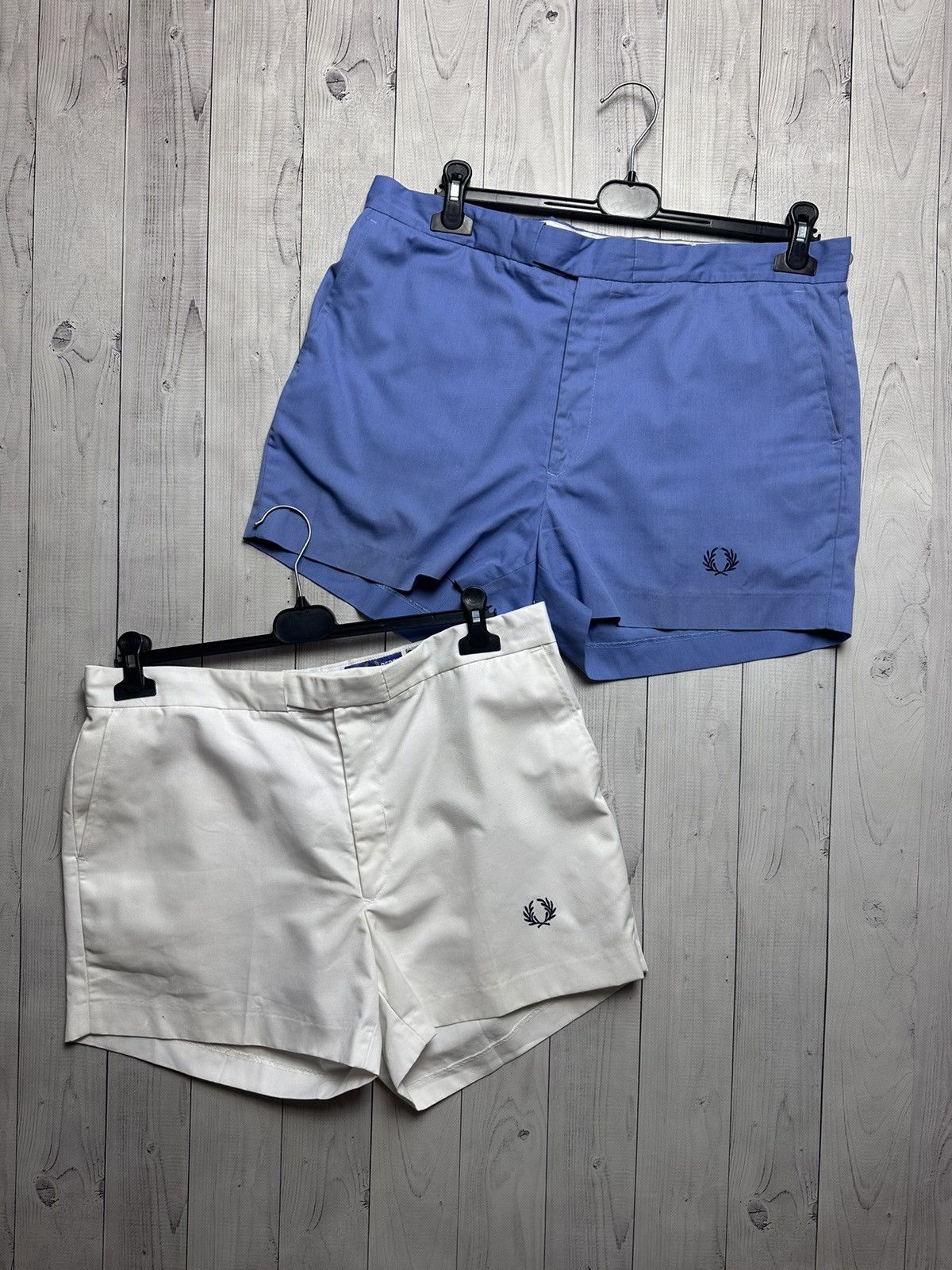 Fred Perry × Vintage Vintage Fred Perry casual shorts logo rare 2 for 100 Size US 37 - 1 Thumbnail