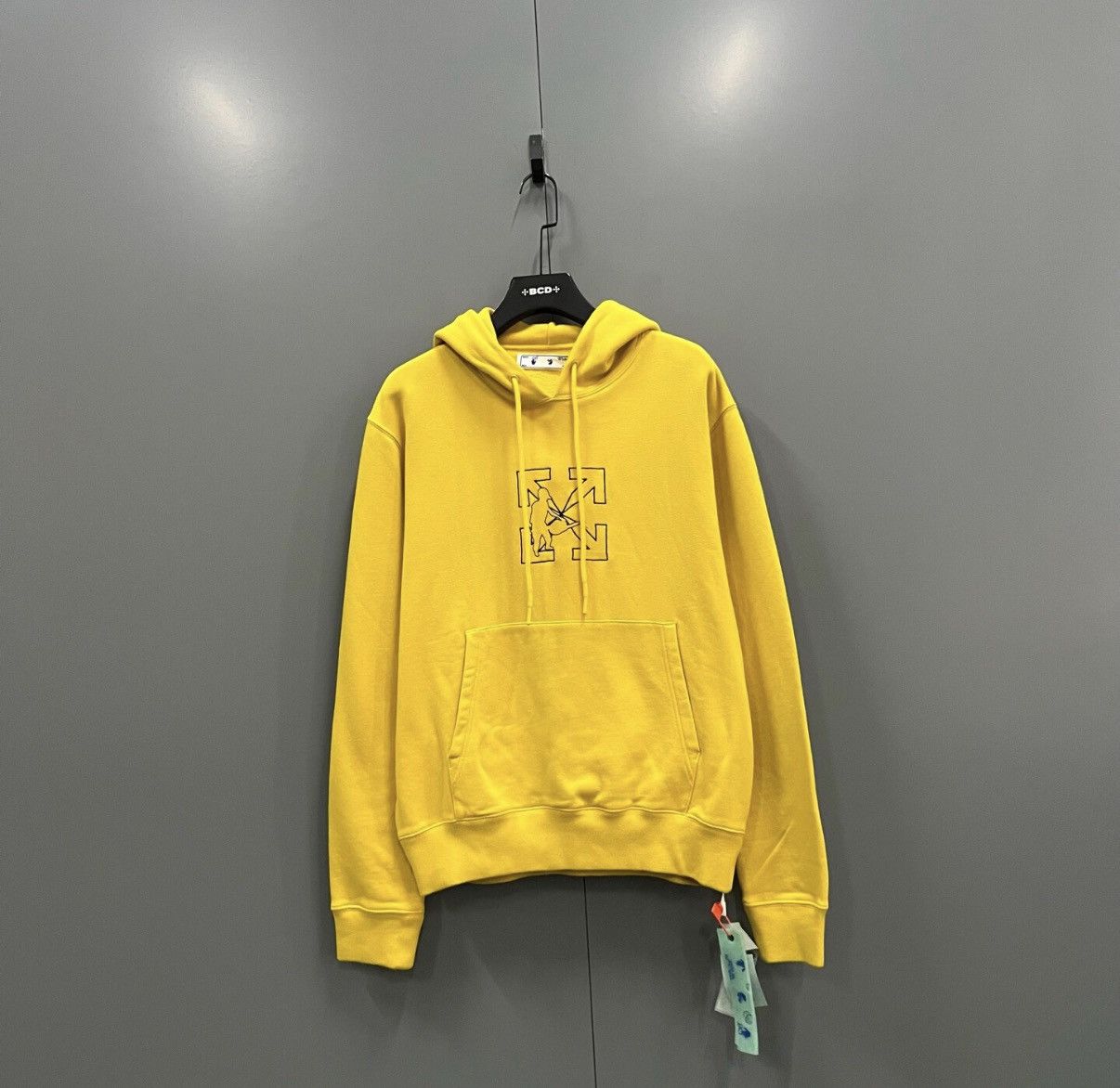 Off-White OFF-WHITE Cut Arrow Fun Embroidered Hoodie J41 Size US L / EU 52-54 / 3 - 1 Thumbnail