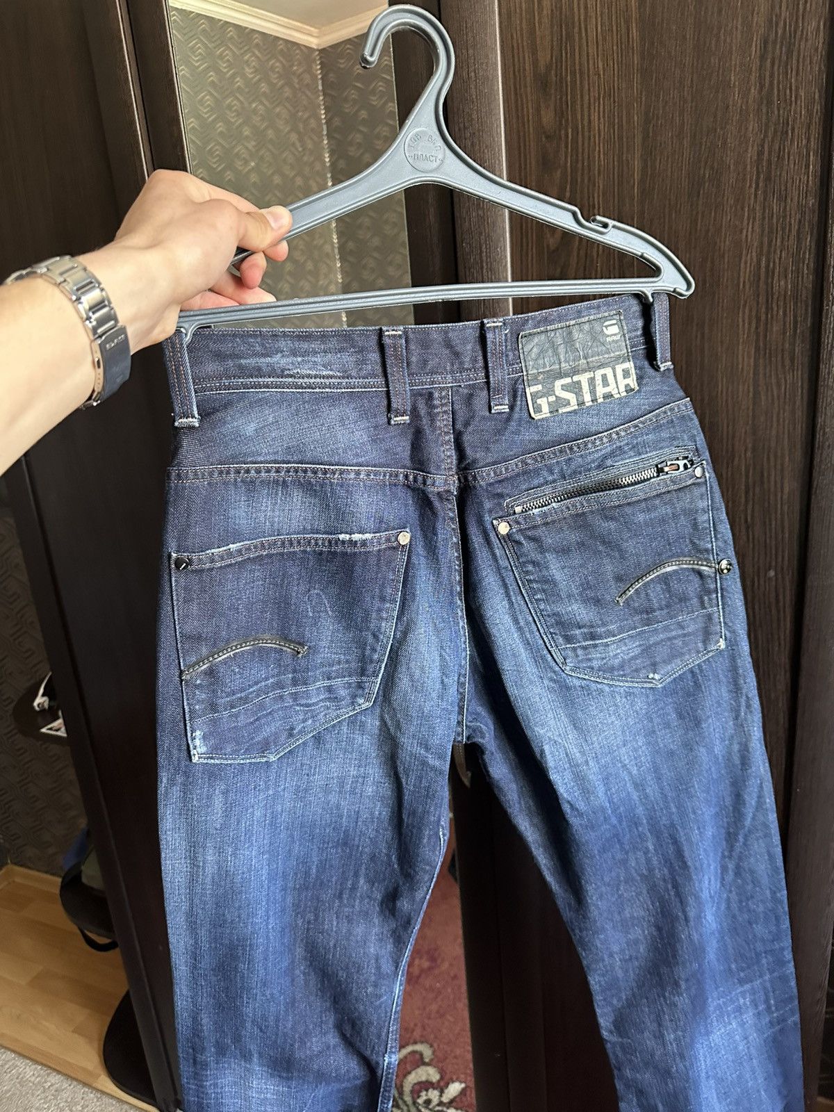 G-Star × Vintage G-Star Raw 5204, Rare Vintage G-Star Raw 01 Jeans Size US 30 / EU 46 - 2 Thumbnail